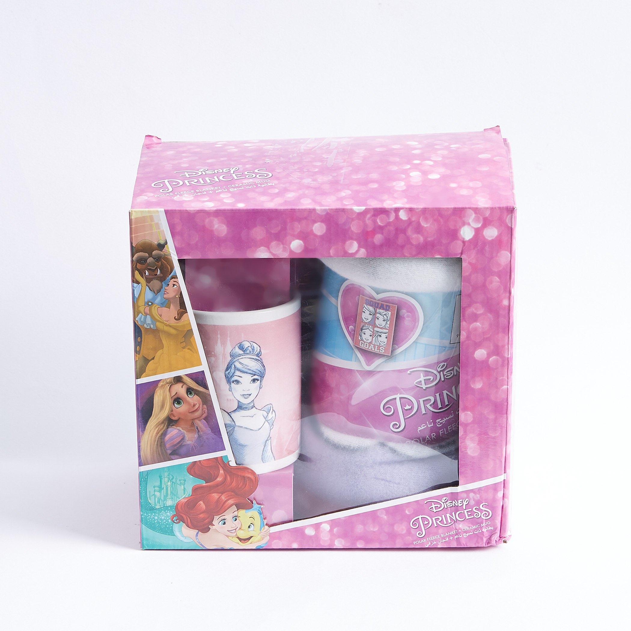 Printed Princess Polar Fleece Blanket and Mug-hbxhomeware-hbxkidsandyouth-image-6