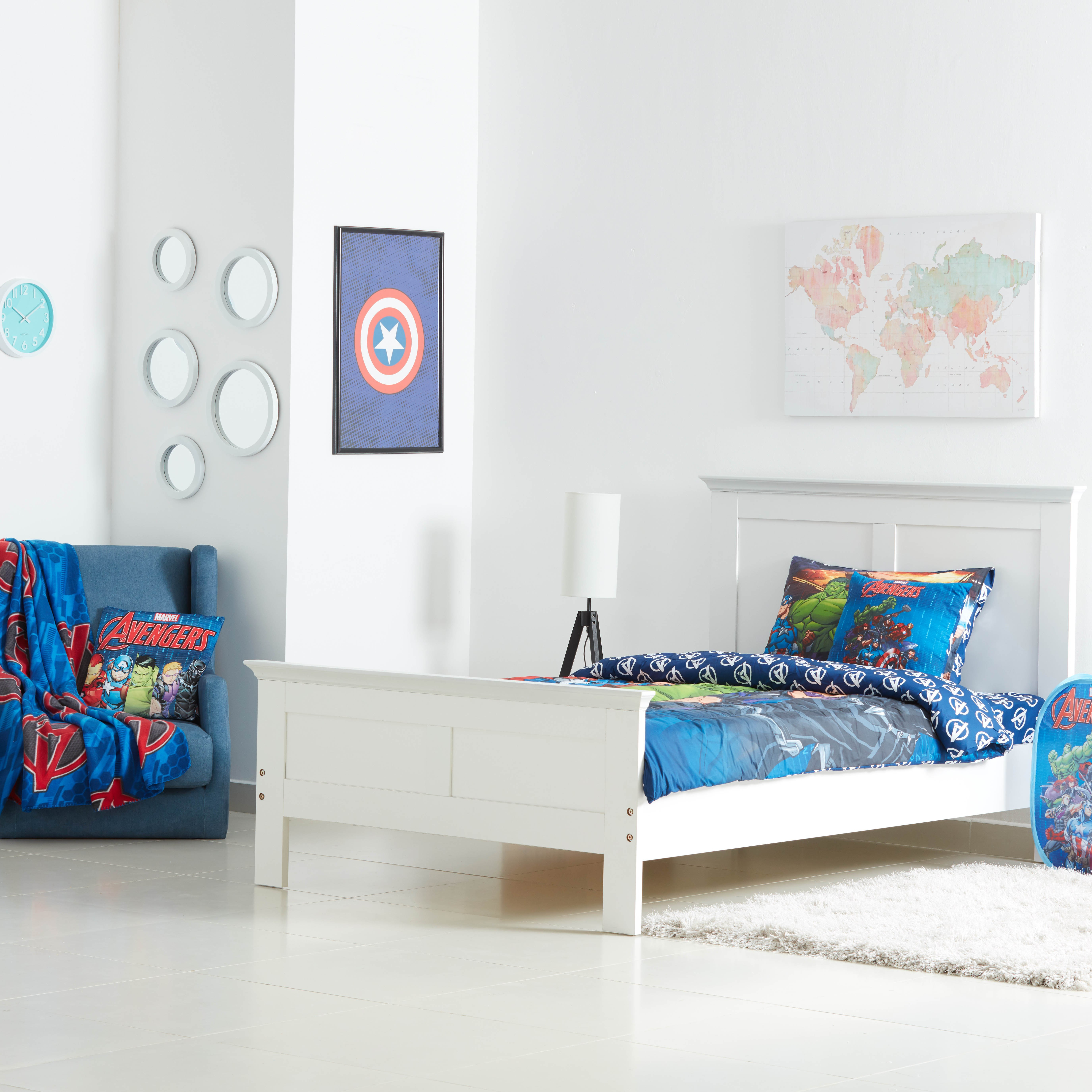 طقم ألحفة وبيّاضات بطبعات أفنجرز رقميّة من أربعة قطع - 165×230 سم-hbxhomeware-hbxkidsandyouth-image-5