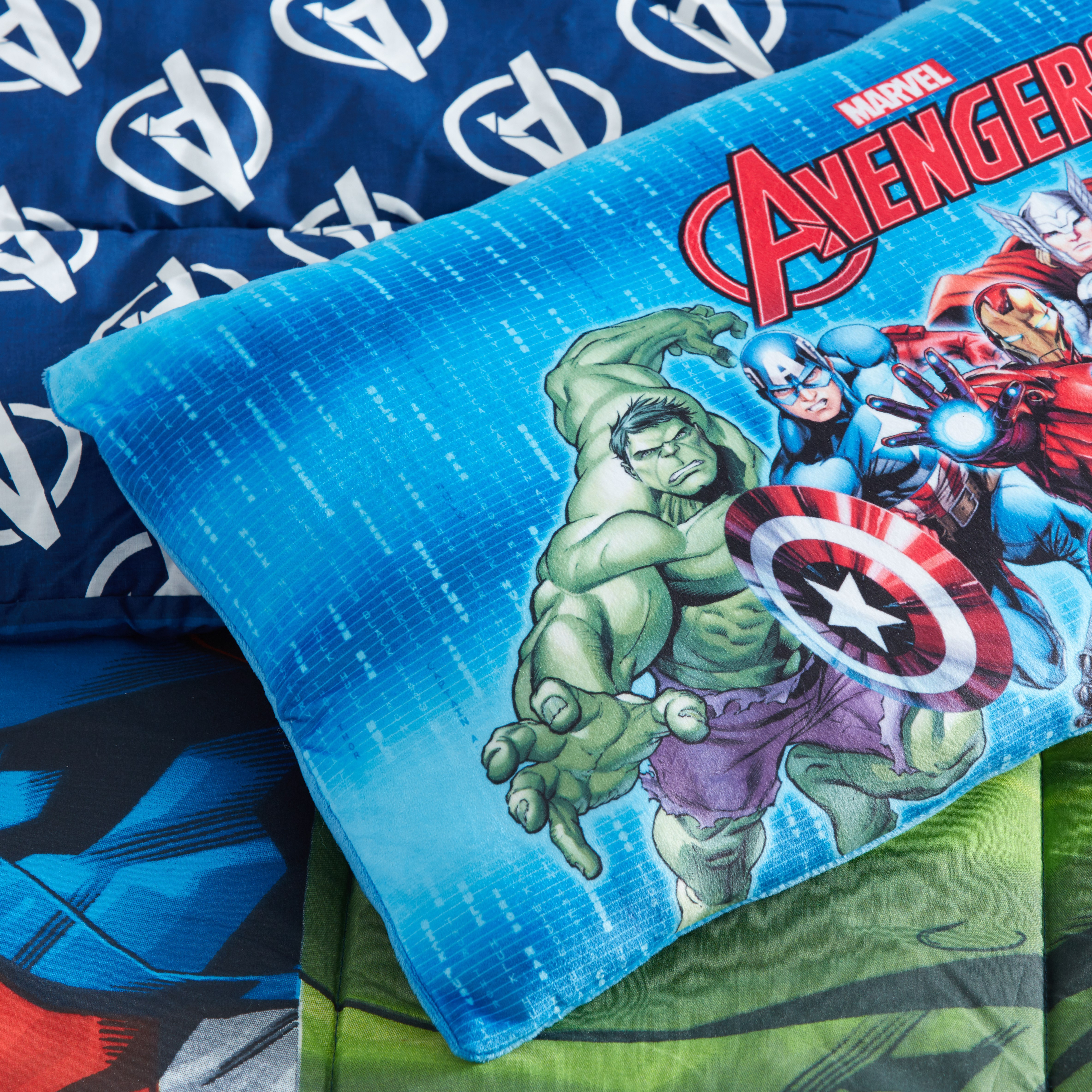 Avengers Digital Printed Filled Rectangular Cushion - 30x50 cm-hbxhomeware-hbxkidsandyouth-image-2