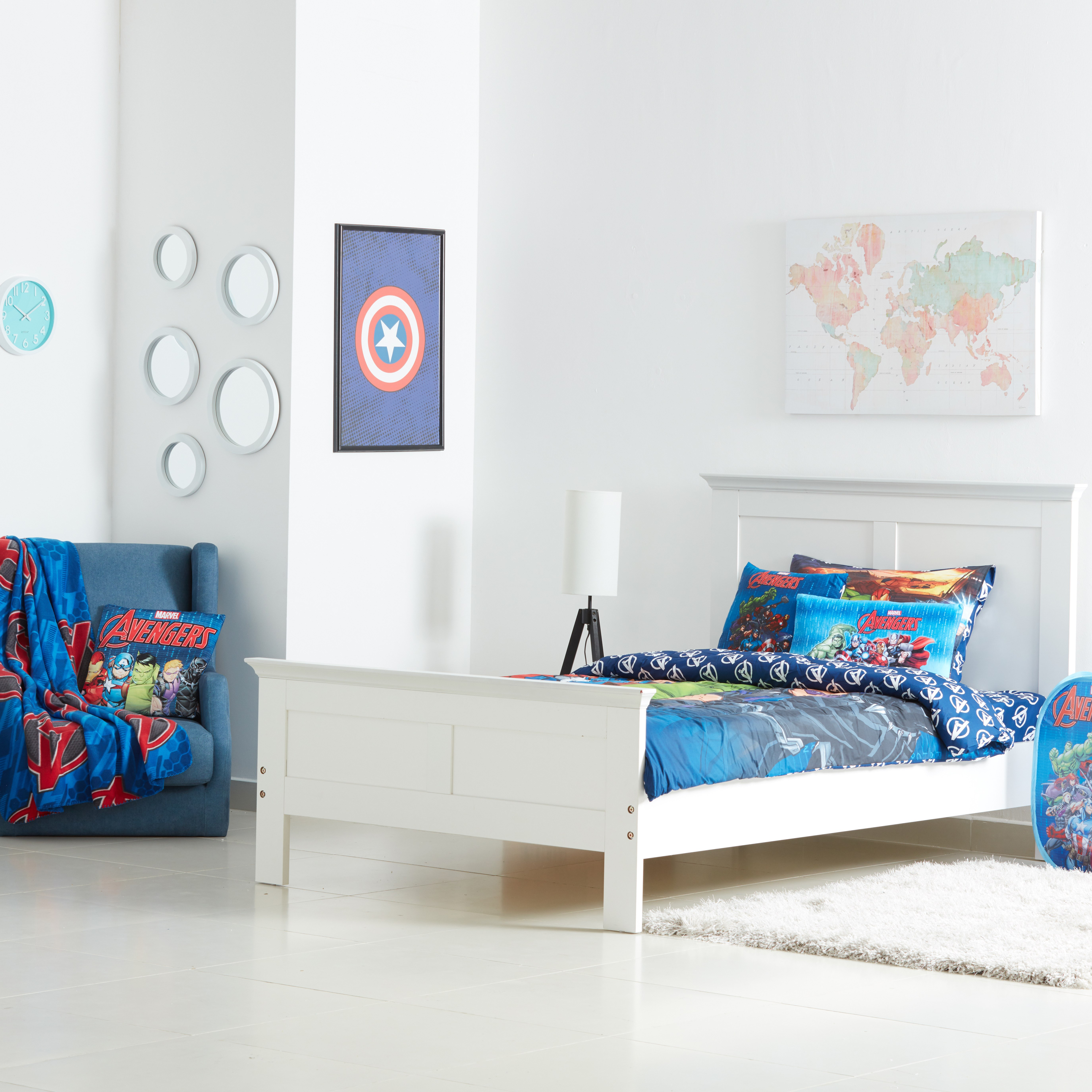 Avengers Digital Printed Filled Rectangular Cushion - 30x50 cm-hbxhomeware-hbxkidsandyouth-image-3