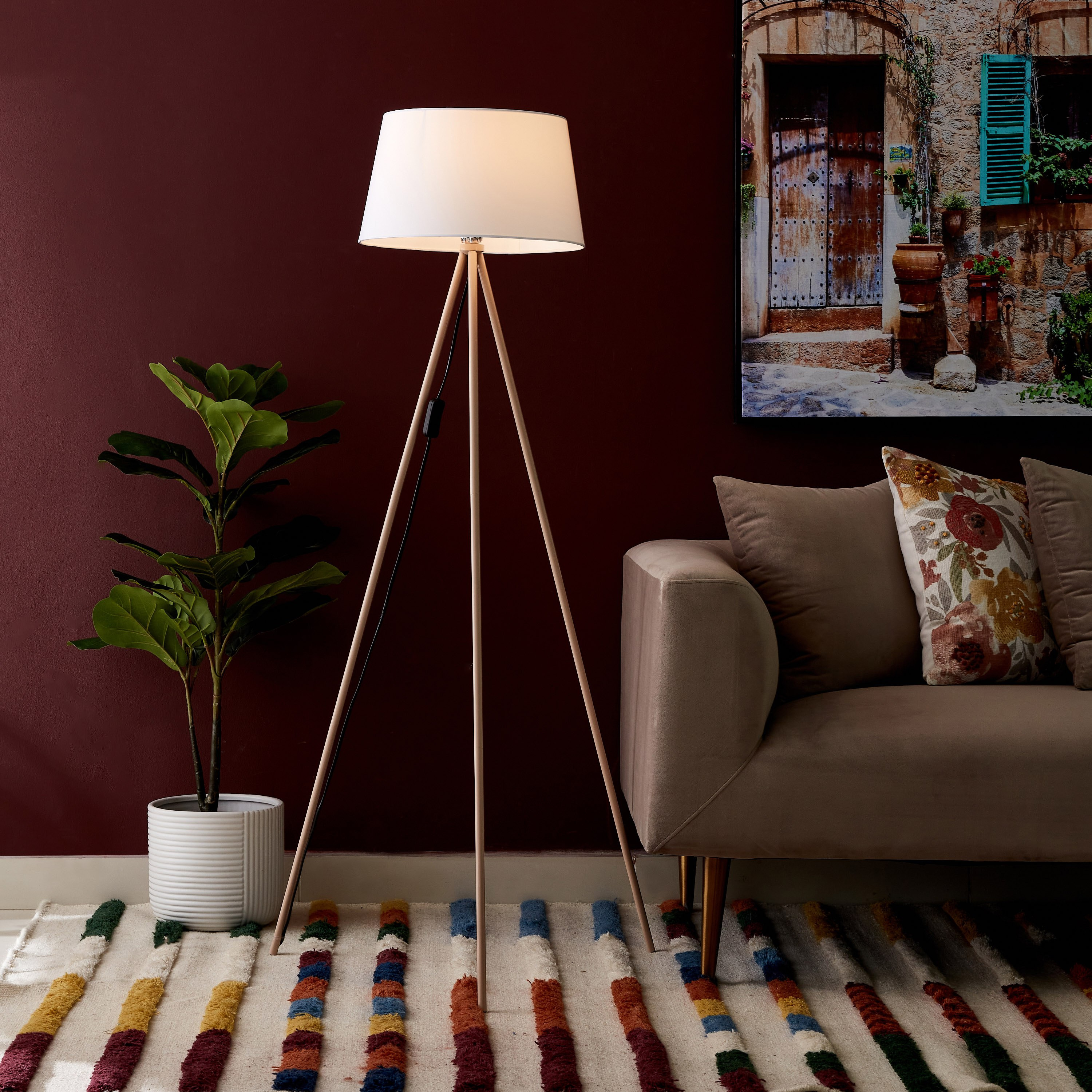 مصباح أرضية معدني من تريو - 146  سم-hbxhomeware-hbxdecorandfurnishings-image-2