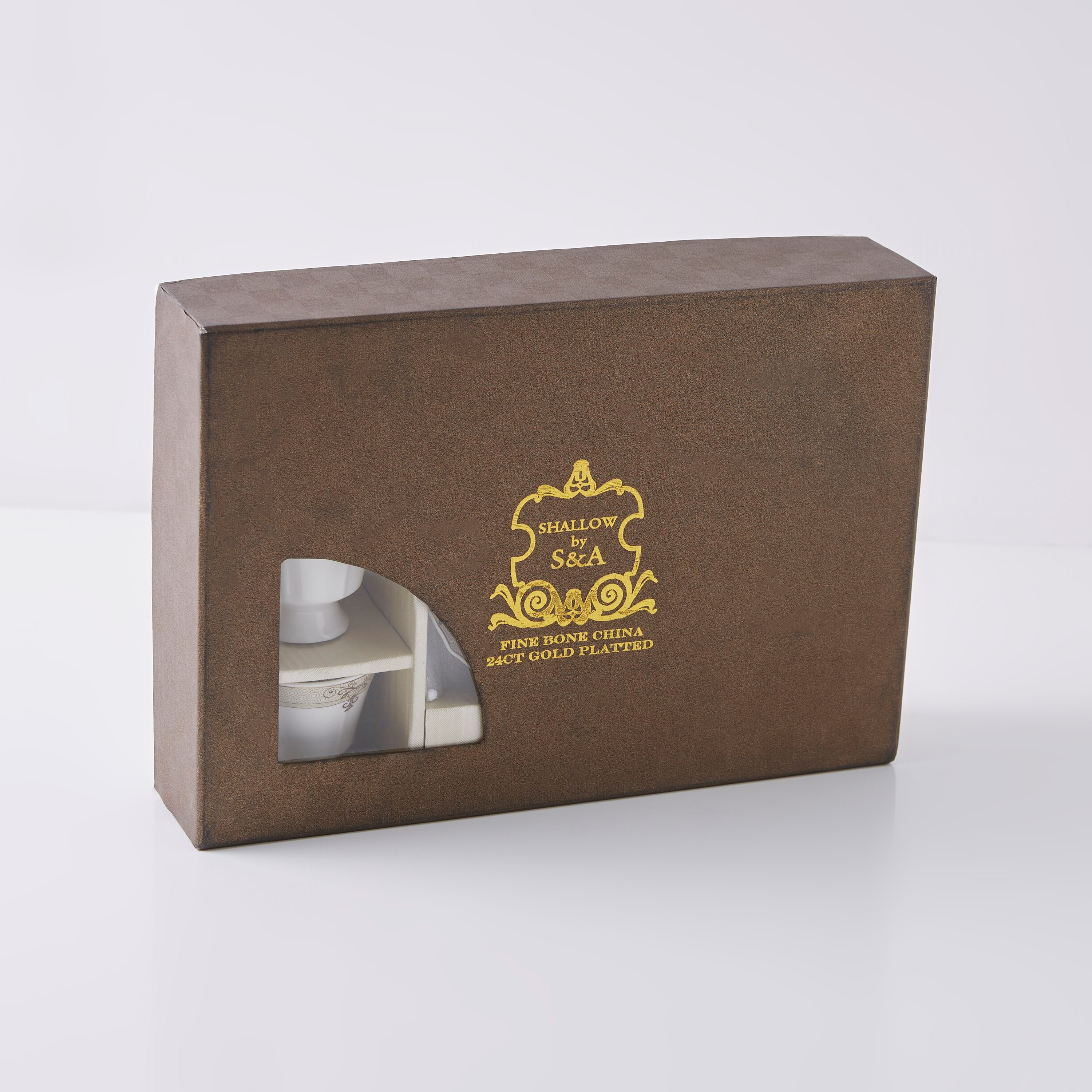 طقم فناجين بصحون 12 قطعة- 200 مل-hbxhomeware-diningandtabletop-coffeeandteasets-image-5