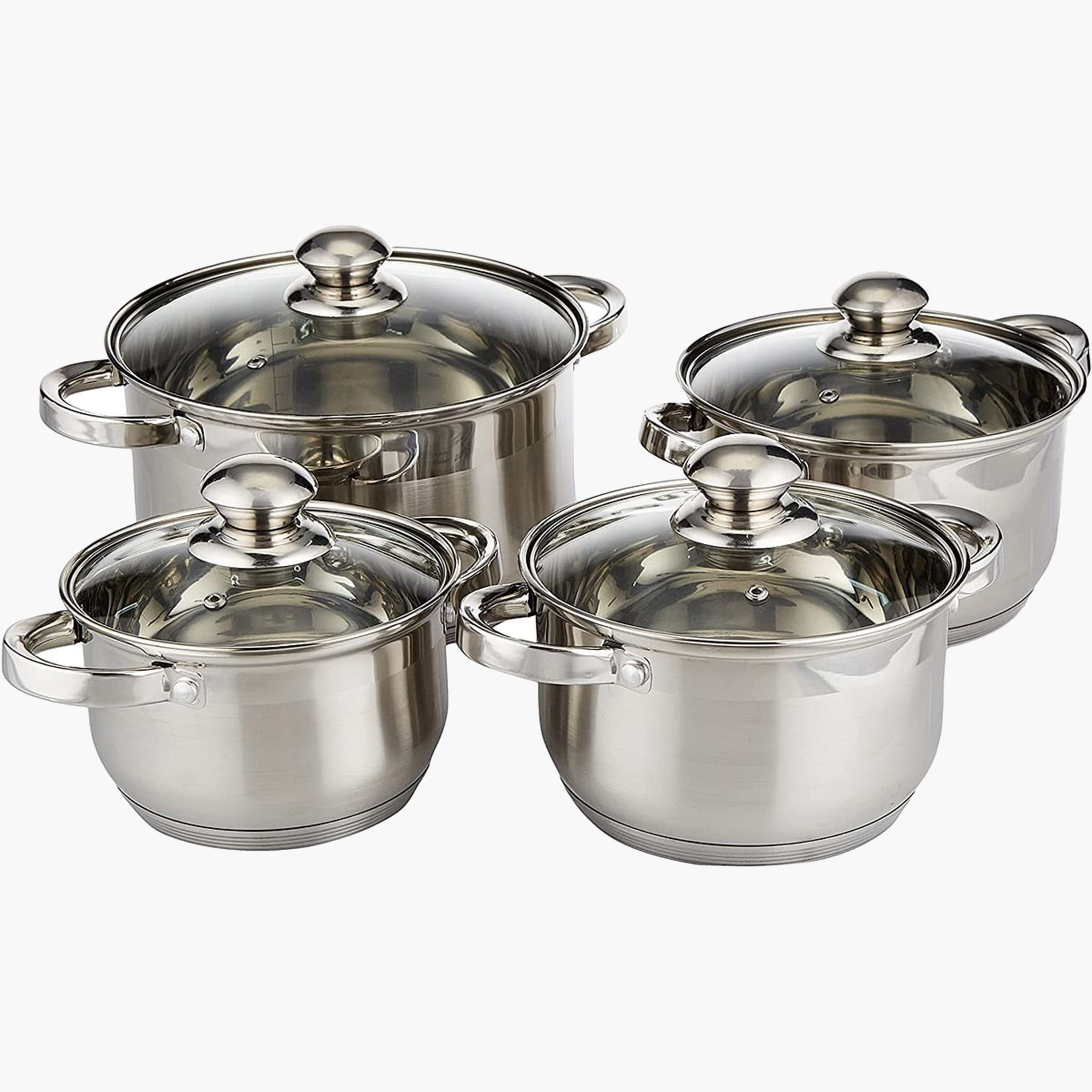 Casa 12-Piece Stainless Steel Cookware Set -hbxkitchen-kitchenware-foodpreparation-image-2