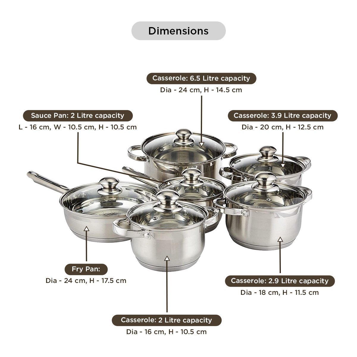 Casa 12-Piece Stainless Steel Cookware Set -hbxkitchen-kitchenware-foodpreparation-image-7