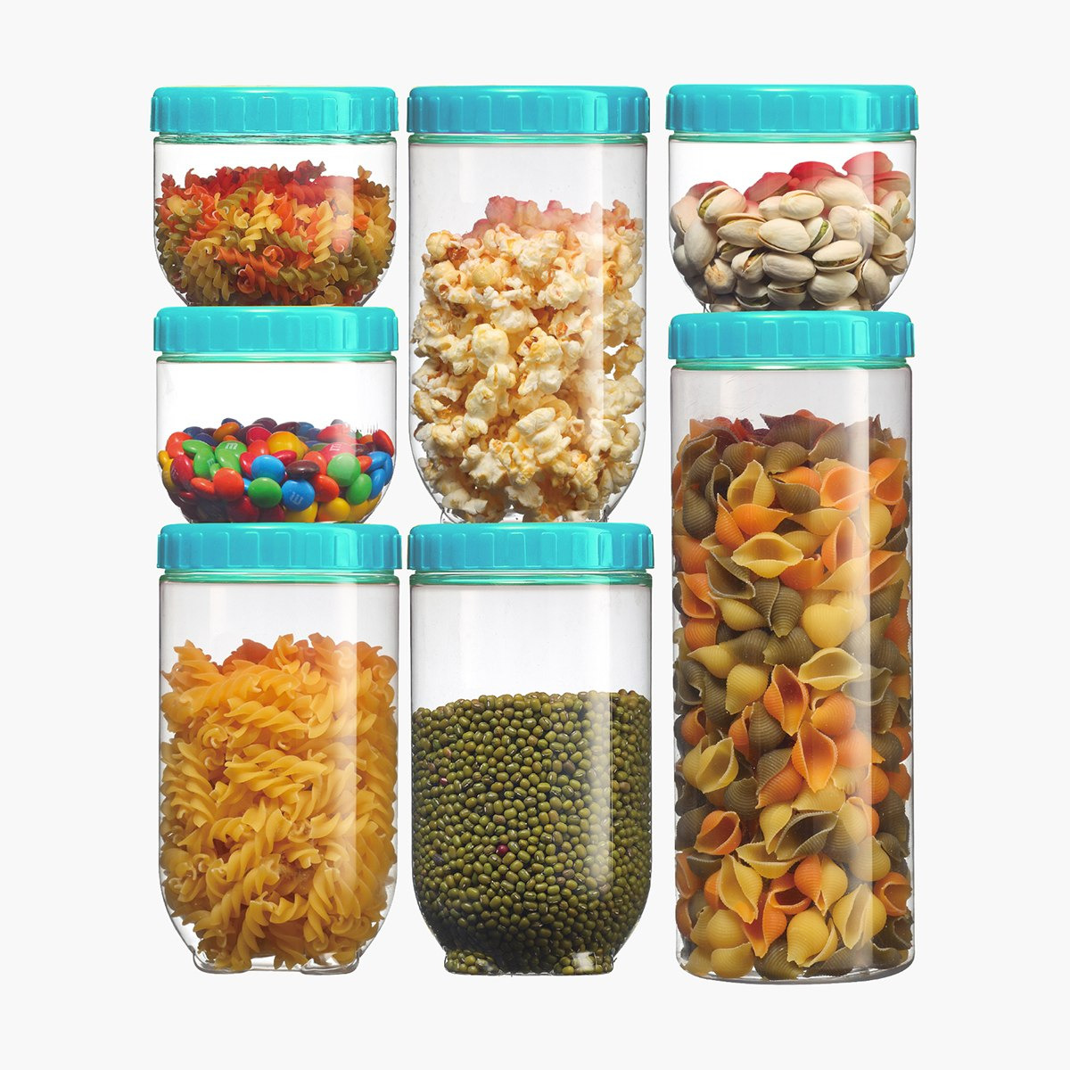 Spectra Stack & Store 7-Piece Jar Set-hbxhomeware-hbxkitchen-image-1