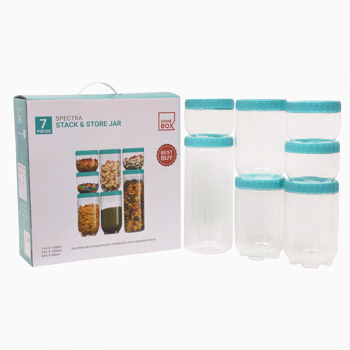 Spectra Stack & Store 7-Piece Jar Set-hbxhomeware-hbxkitchen-image-3