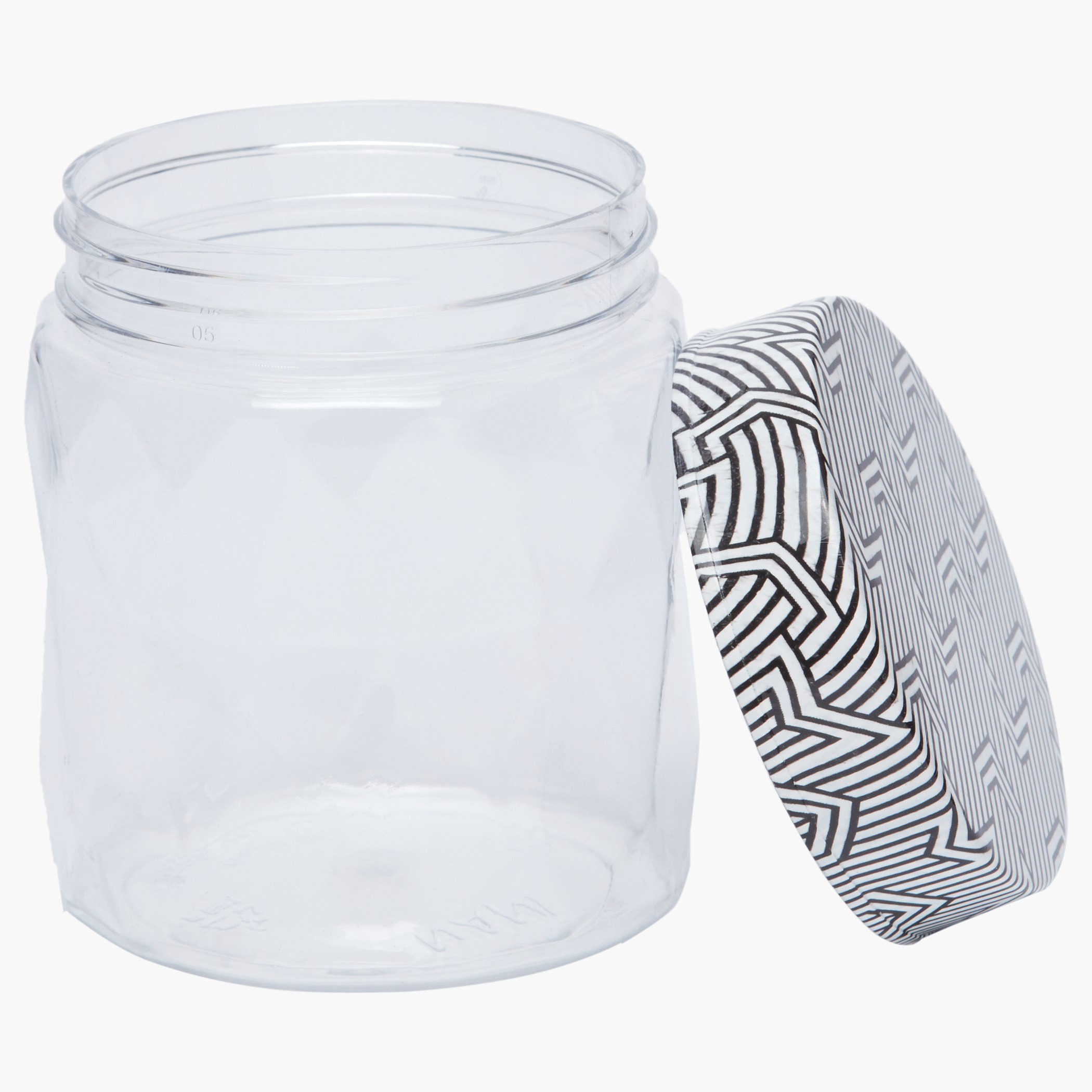 برطمان بغطاء بطبعات كريستال - 500 مل-hbxhomeware-hbxkitchen-image-2
