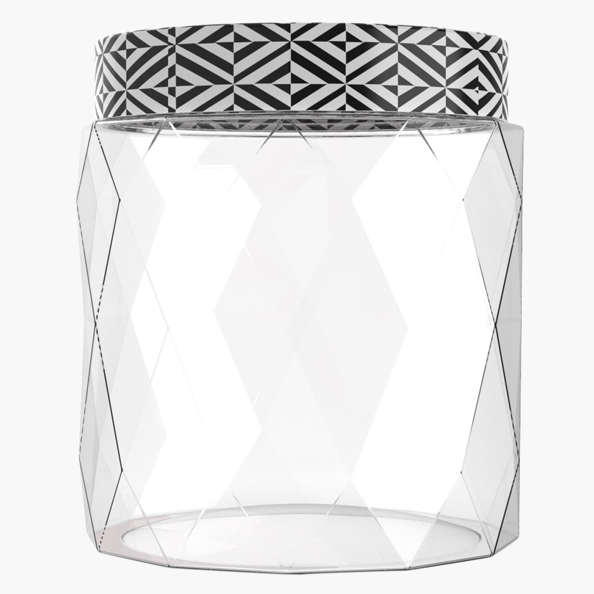 Crystal Jar with Printed Lid - 1500 ml-hbxhomeware-hbxkitchen-image-3