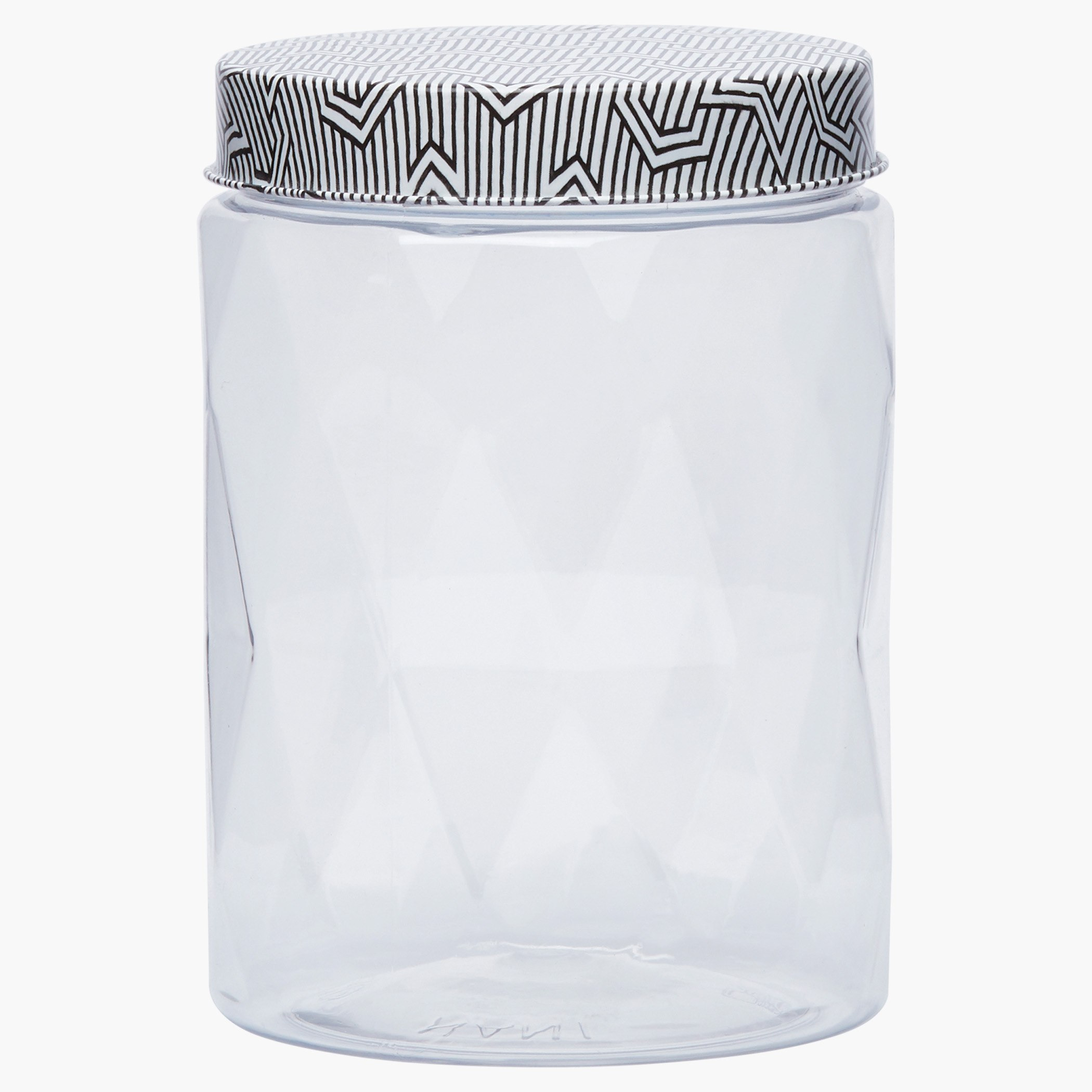 برطمان بغطاء بطبعات كريستال - 2000 مل-hbxhomeware-hbxkitchen-image-1