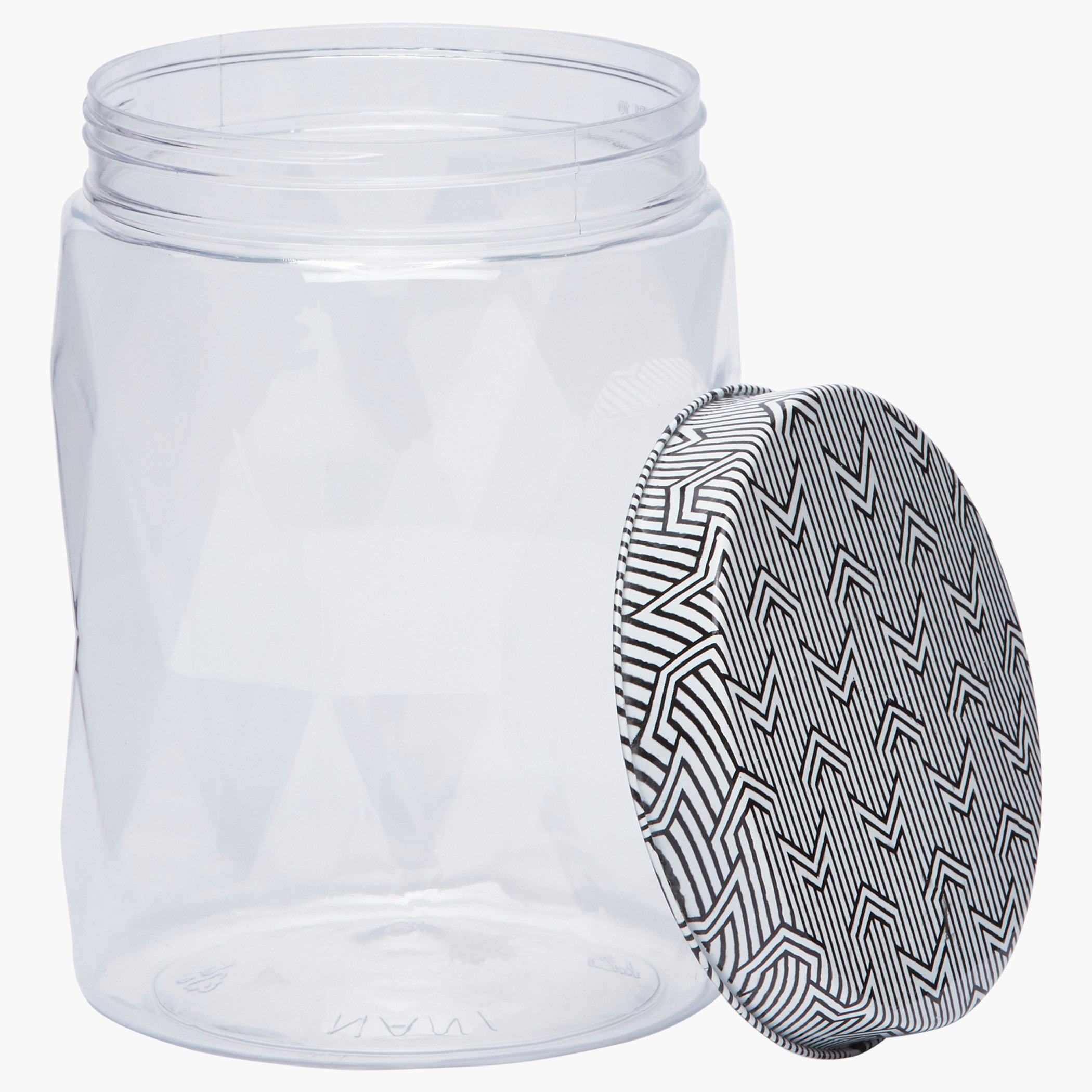 برطمان بغطاء بطبعات كريستال - 2000 مل-hbxhomeware-hbxkitchen-image-2
