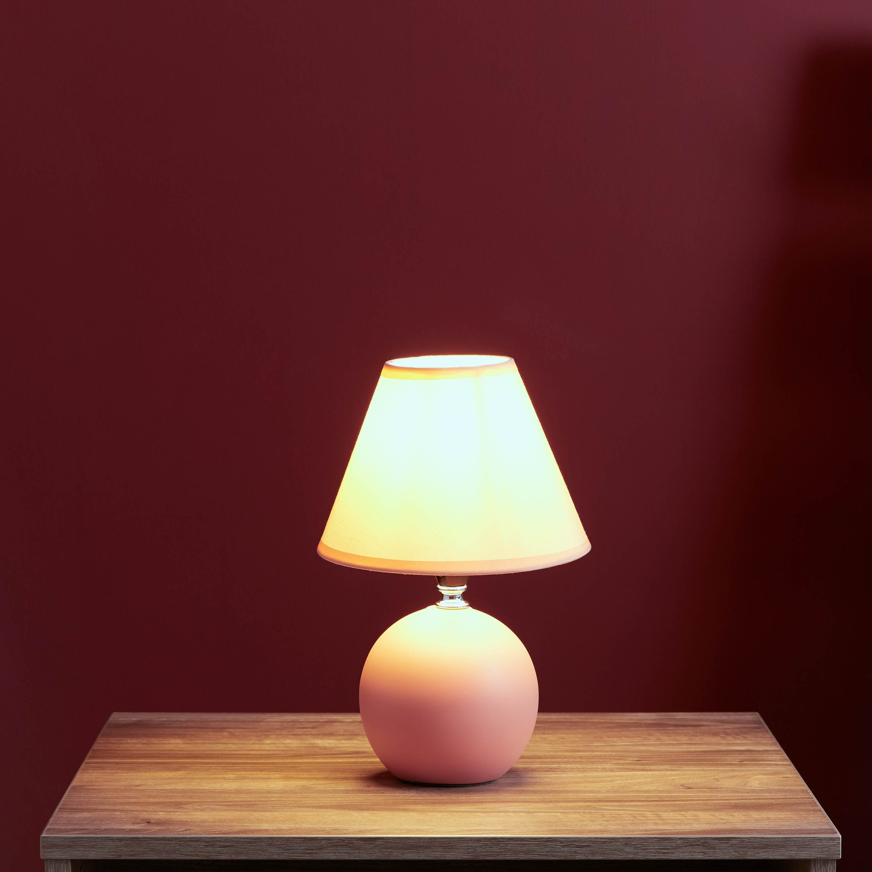 مصباح طاولة كهربائي سيراميك من جيلاتن - 26 سم-hbxlivingroom-lighting-tablelamps-image-1