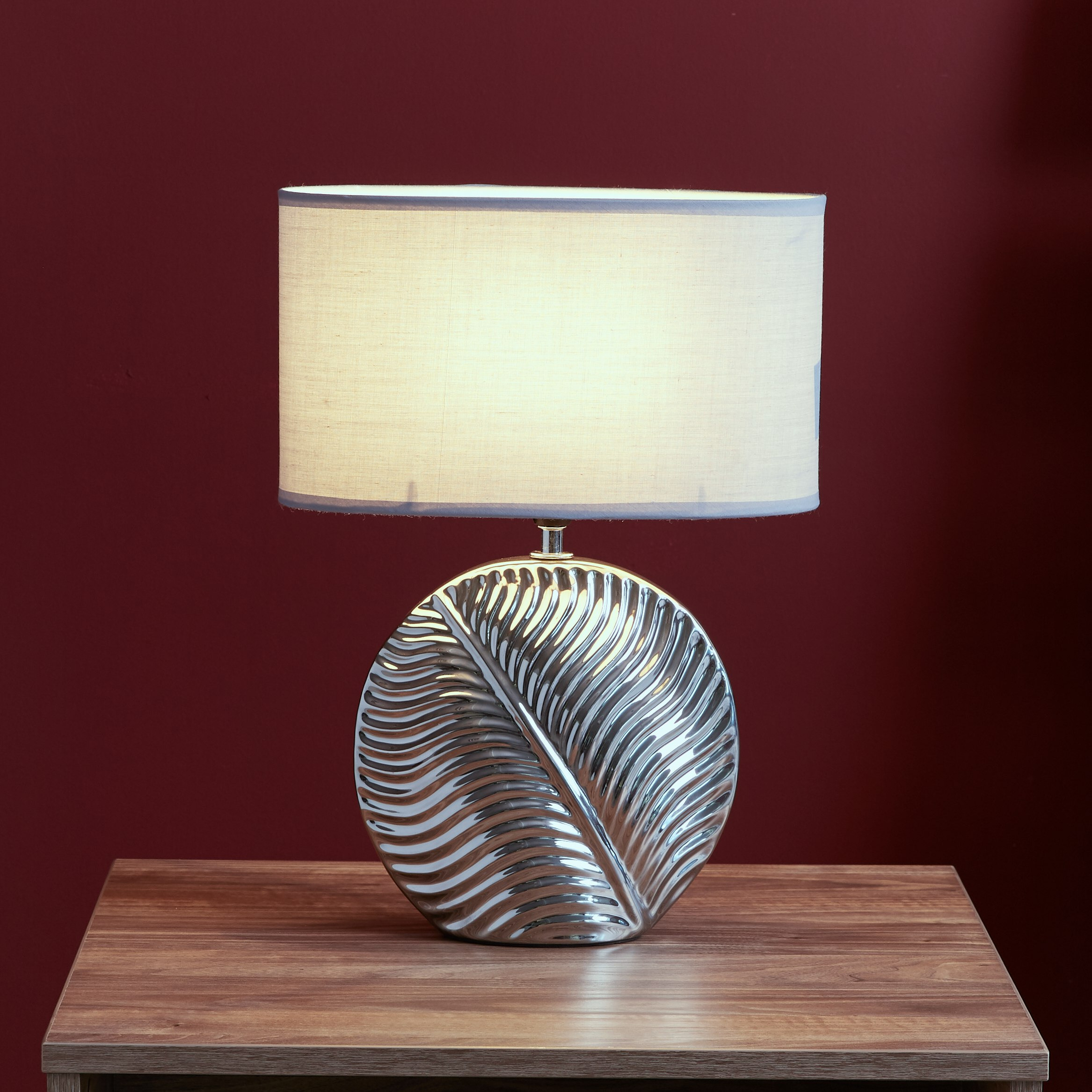 مصباح طاولة سيراميك بقاعدة بارزة الملمس من فروند- 40 سم-hbxlivingroom-lighting-tablelamps-image-2