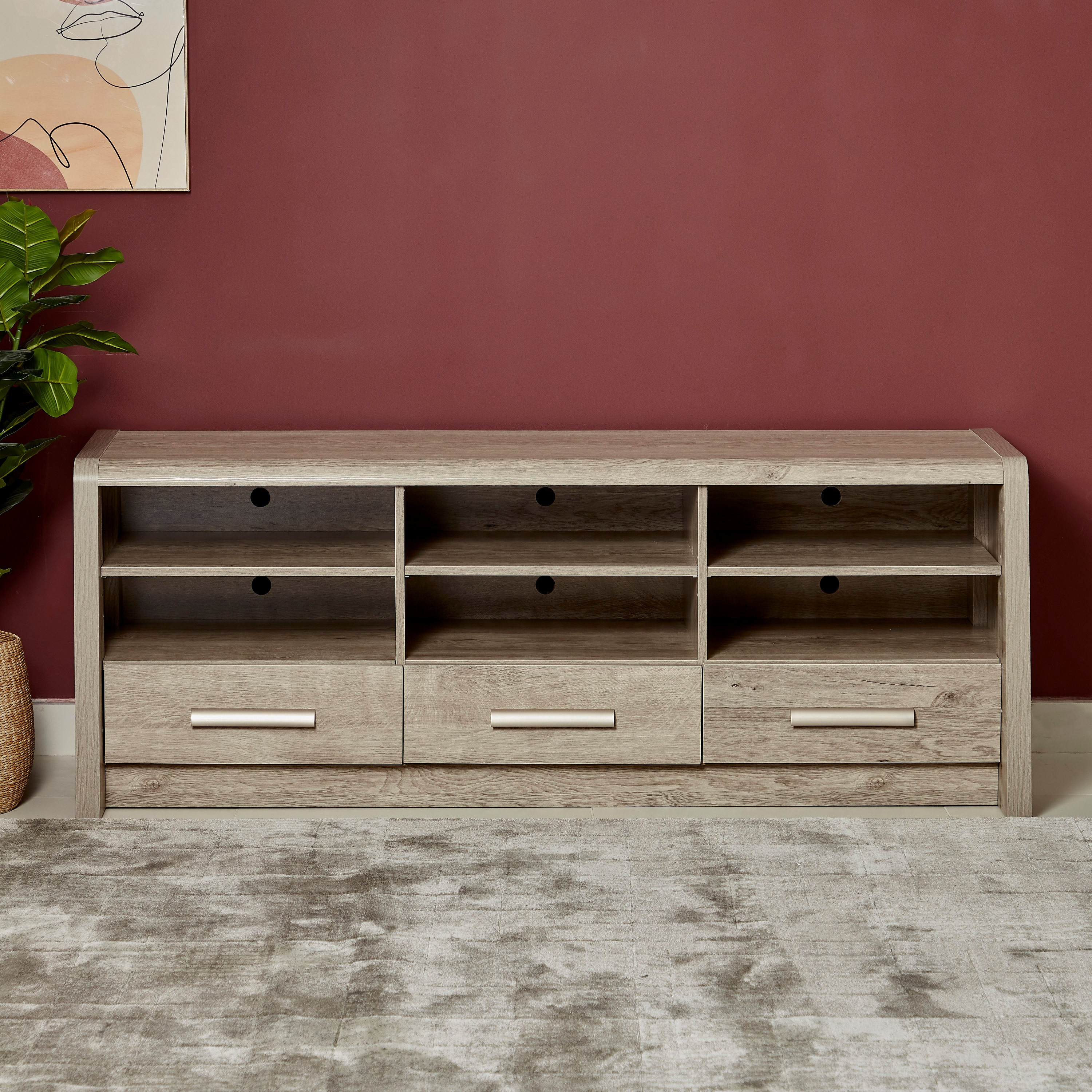 وحدة تلفاز منخفضة لأجهزة حتى 65 بوصة من كيرفي-hbxlivingroom-mediaunitsandstorage-tvunits-image-3