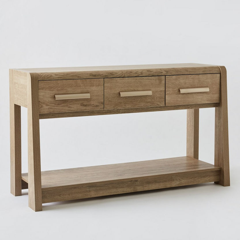 Curvy 3-Drawer Sofa Table-Console Tables-image-8