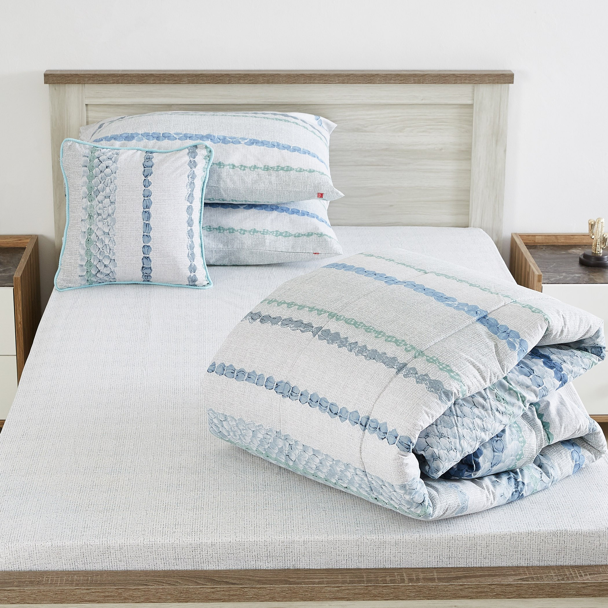 Cable Printed 5-Piece Twin Comforter Set - 220x160 cm-PROMO_HB_AE_B1G1_250925-image-2