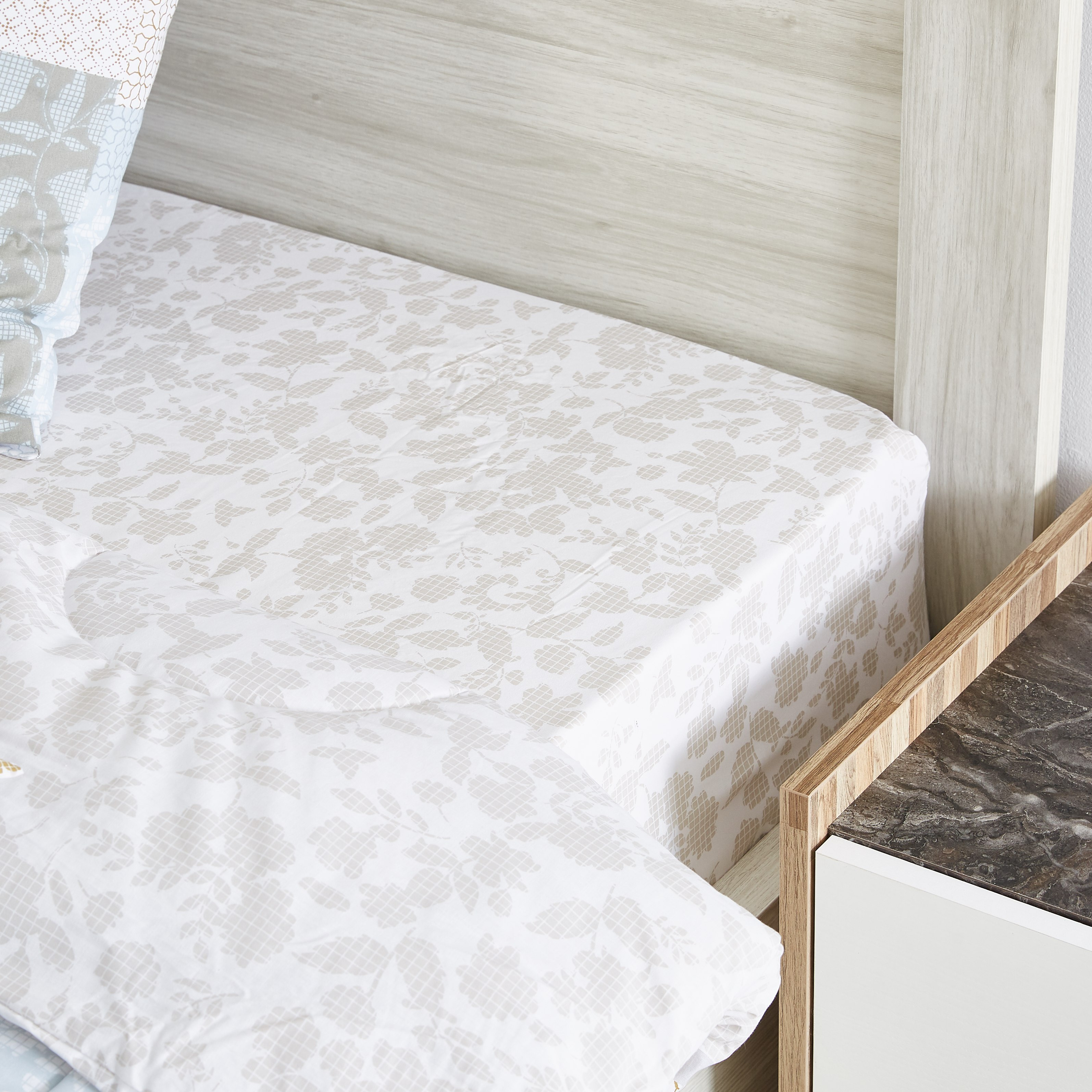 طقم لحاف مزدوج 5 قطع بطبعات من فلوريانا - 220x160 سم-hbxkidsandyouth-beddingandfurnishings-comfortersets-image-5