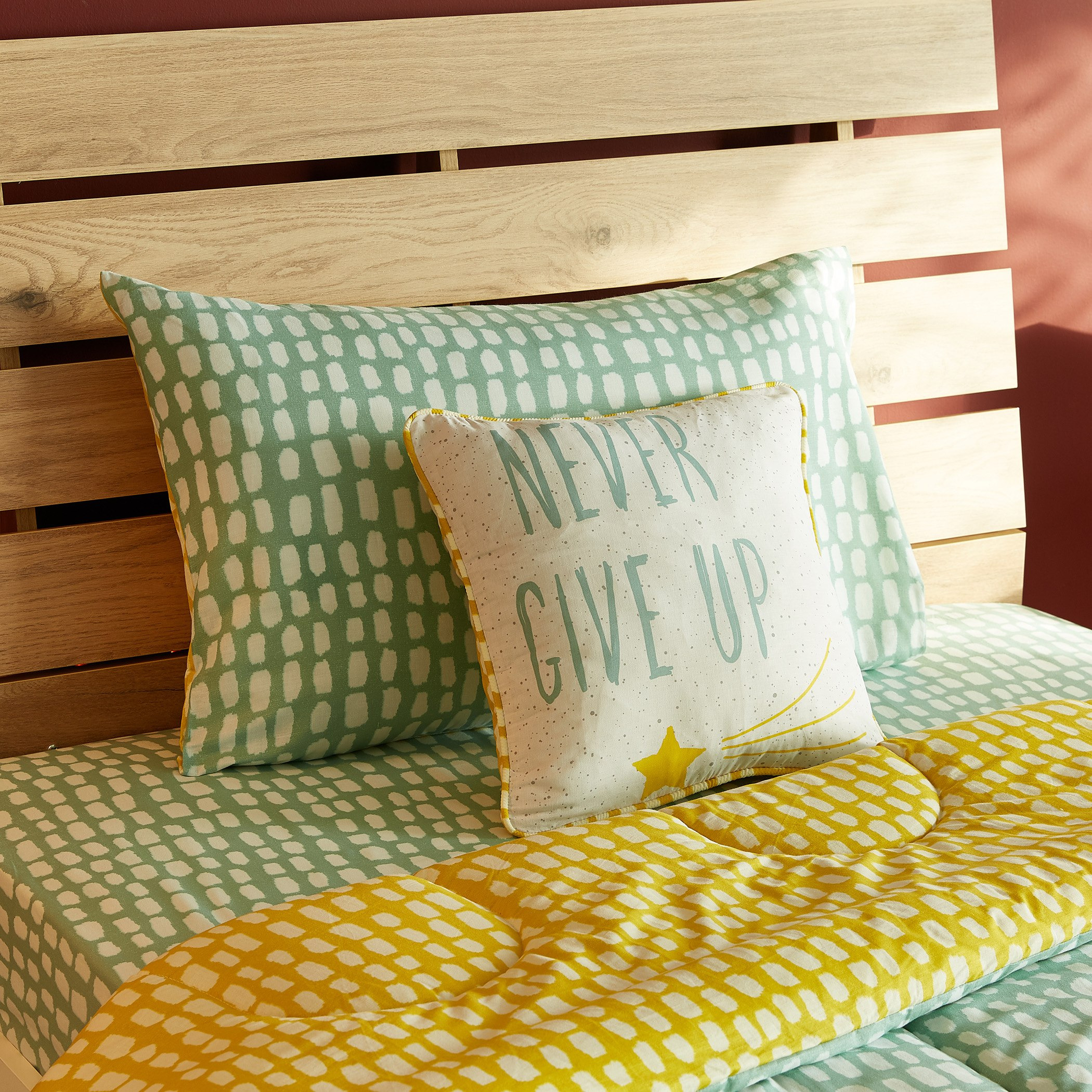 طقم أغطية لحاف قطنية مزودج 4 قطع - 160x220 سم-hbxhomeware-hbxkidsandyouth-image-2