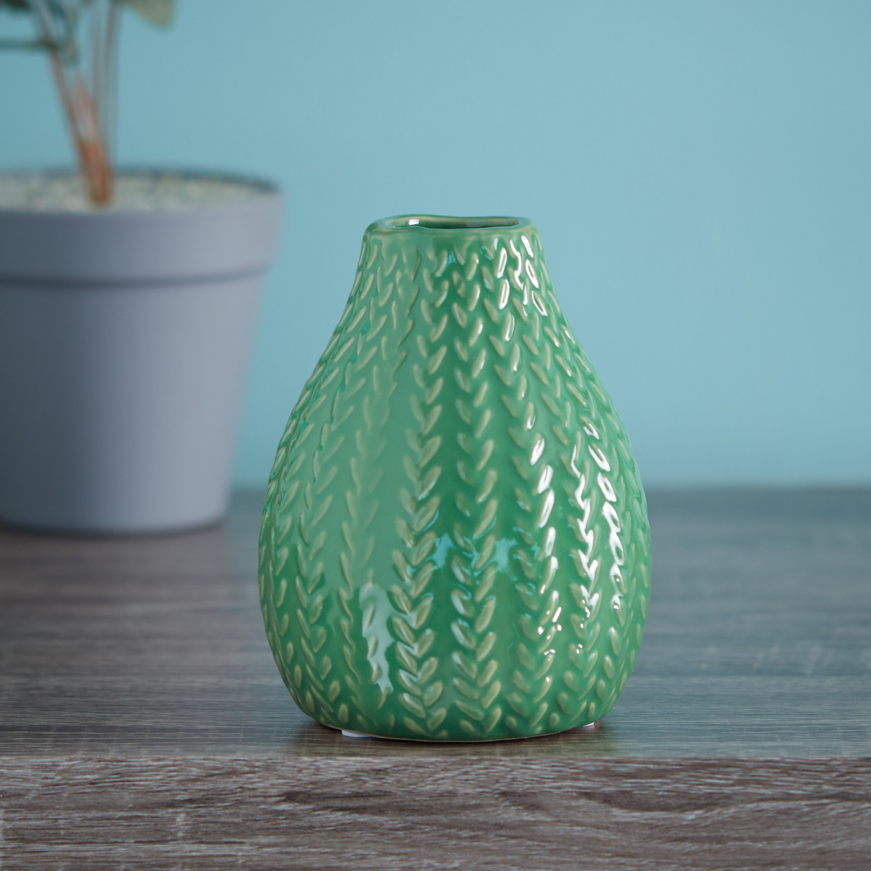 مزهريّة سيراميك زجاجيّة-hbxbedroom-decorandaccessories-vases-image-1