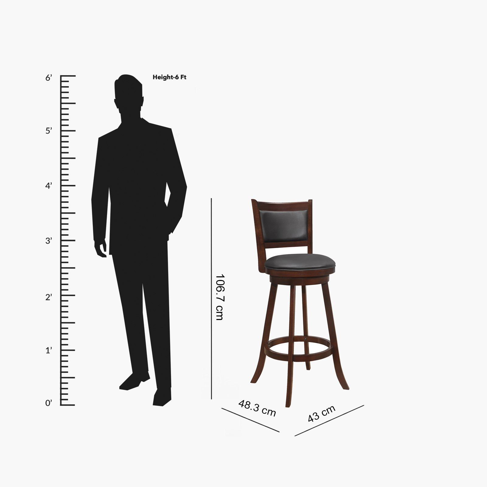 Valentina Swivel Bar Stool-hbxfurniture-diningroom-barcountersandbarstools-image-4