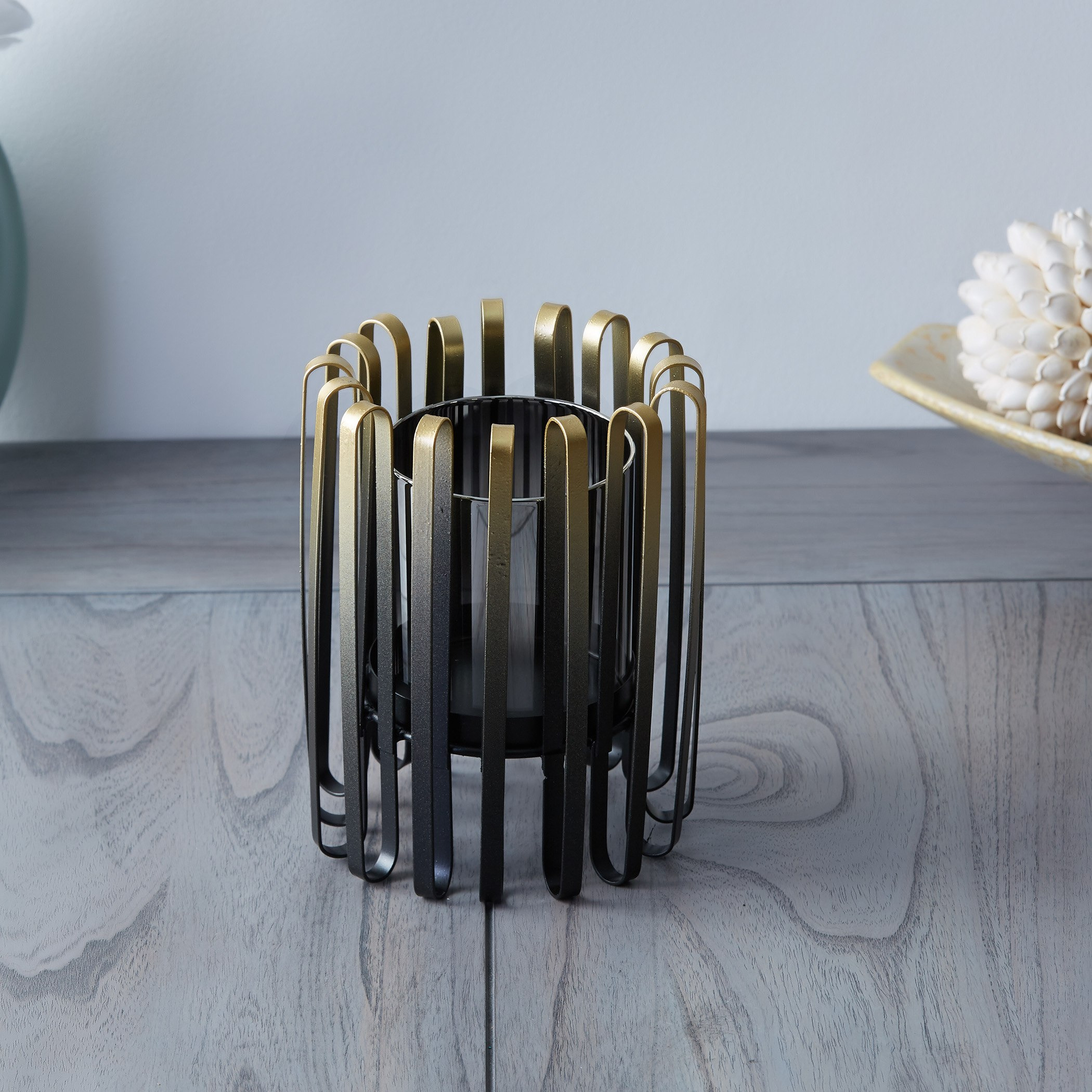 طقم حامل شموع معدني مع أنبوب زجاجي من فاليري-hbxlivingroom-decorandaccessories-candleholders-image-2