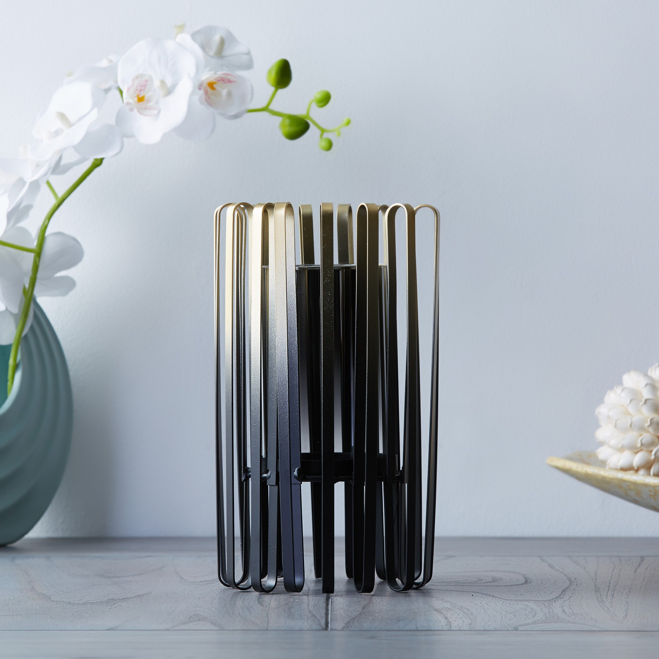 طقم حامل شموع معدني مع أنبوب زجاجي من فاليري-hbxlivingroom-decorandaccessories-candleholders-image-1
