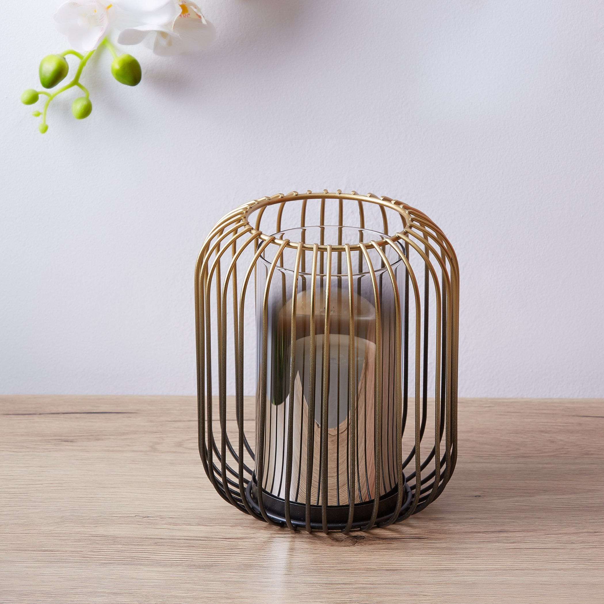 طقم حامل شموع معدني مع أنبوب زجاجي من سكيتي-hbxlivingroom-decorandaccessories-candleholders-image-2