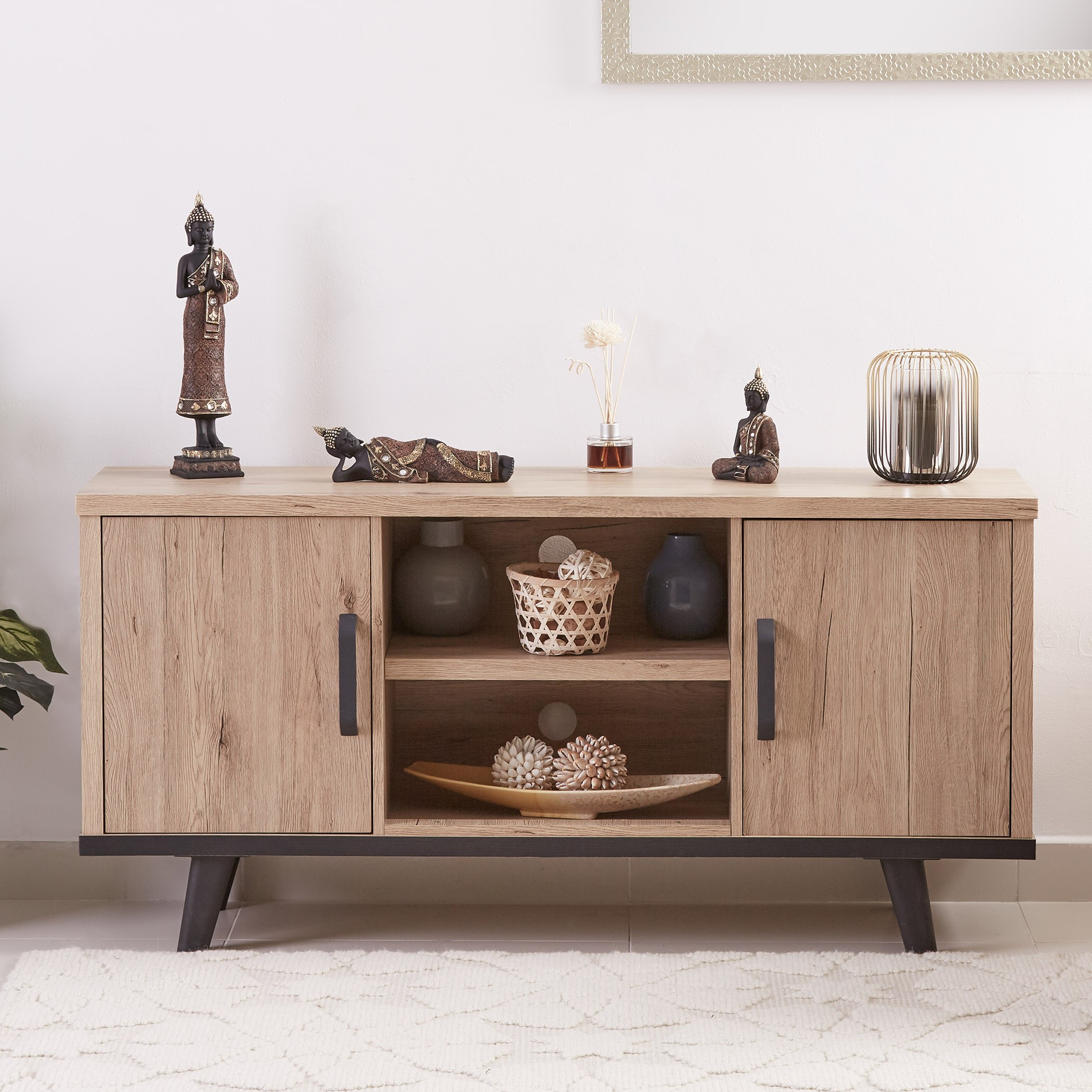 طقم حامل شموع معدني مع أنبوب زجاجي من سكيتي-hbxlivingroom-decorandaccessories-candleholders-image-4