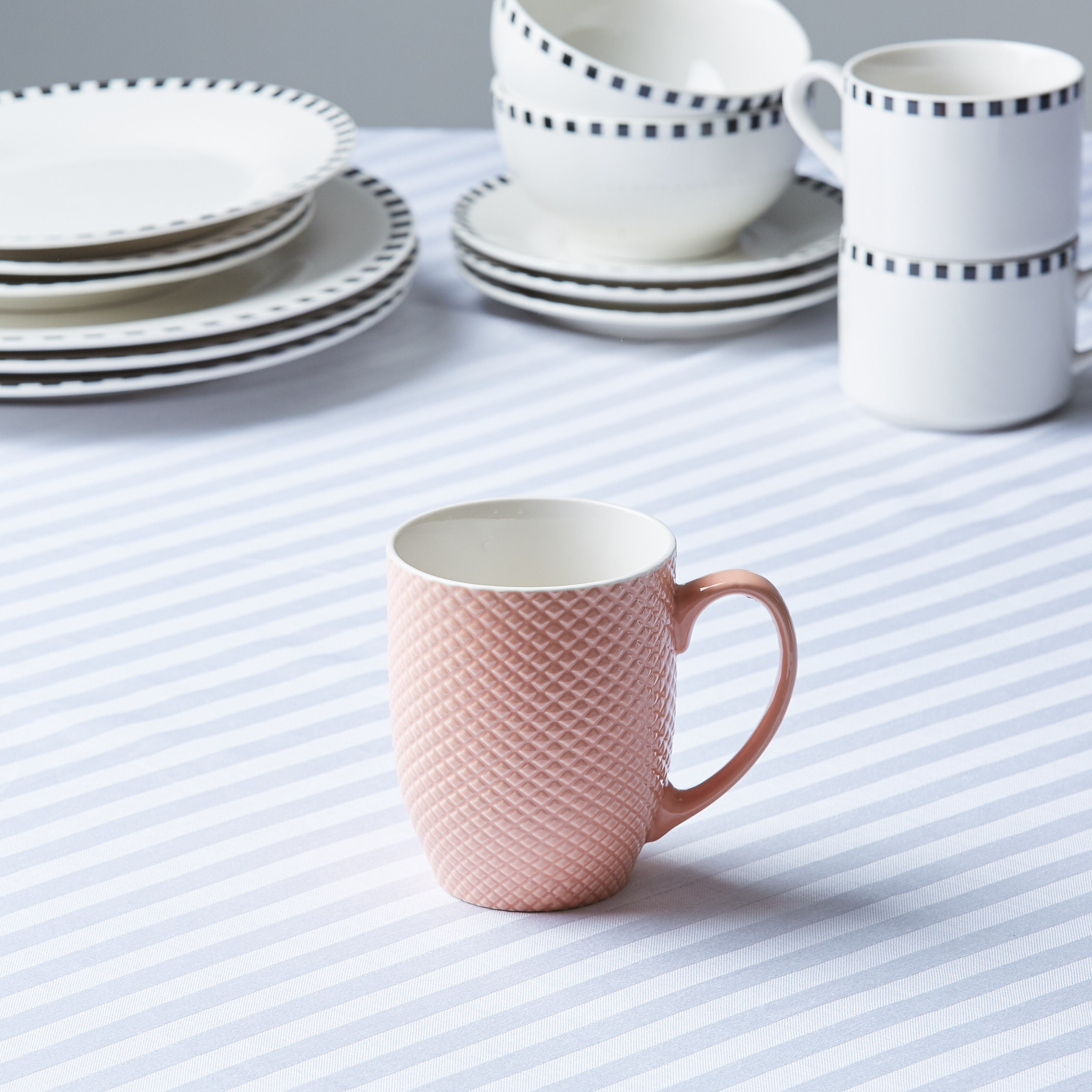 مج منقوش - 280 مل-hbxdecorandfurnishings-tabletop-crockery-image-1