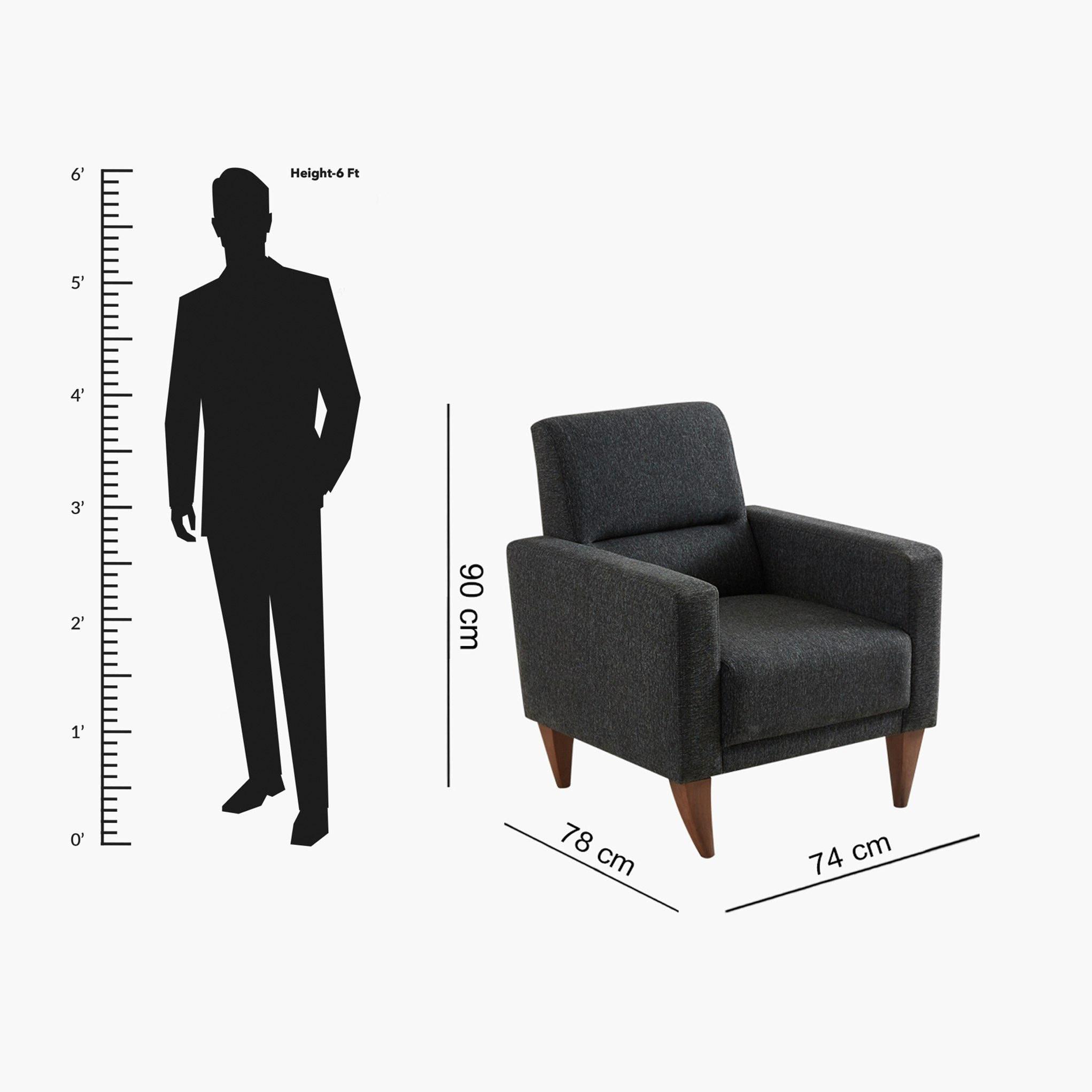 كنبة قماشيّة مقعد واحد بارزة الملمس من تريانا-hbxlivingroom-sofasandarmchairs-sofas-image-7