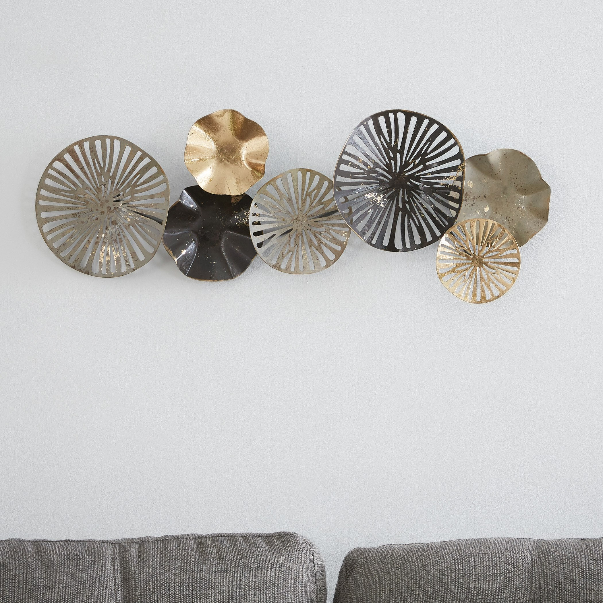 زينة حائط معدنية شكل من أوريلا-hbxdiningroom-walldecor-wallart-image-1