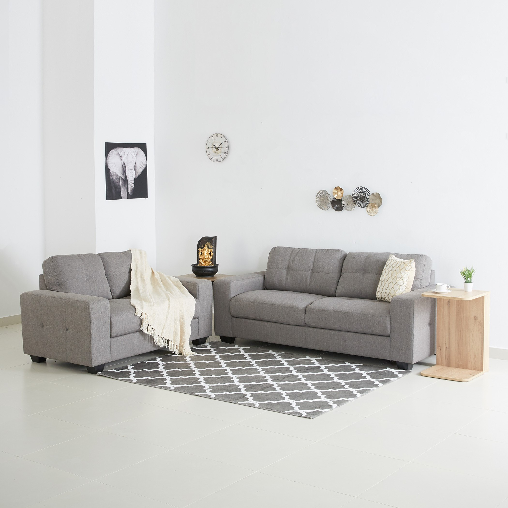 زينة حائط معدنية شكل من أوريلا-hbxdiningroom-walldecor-wallart-image-4