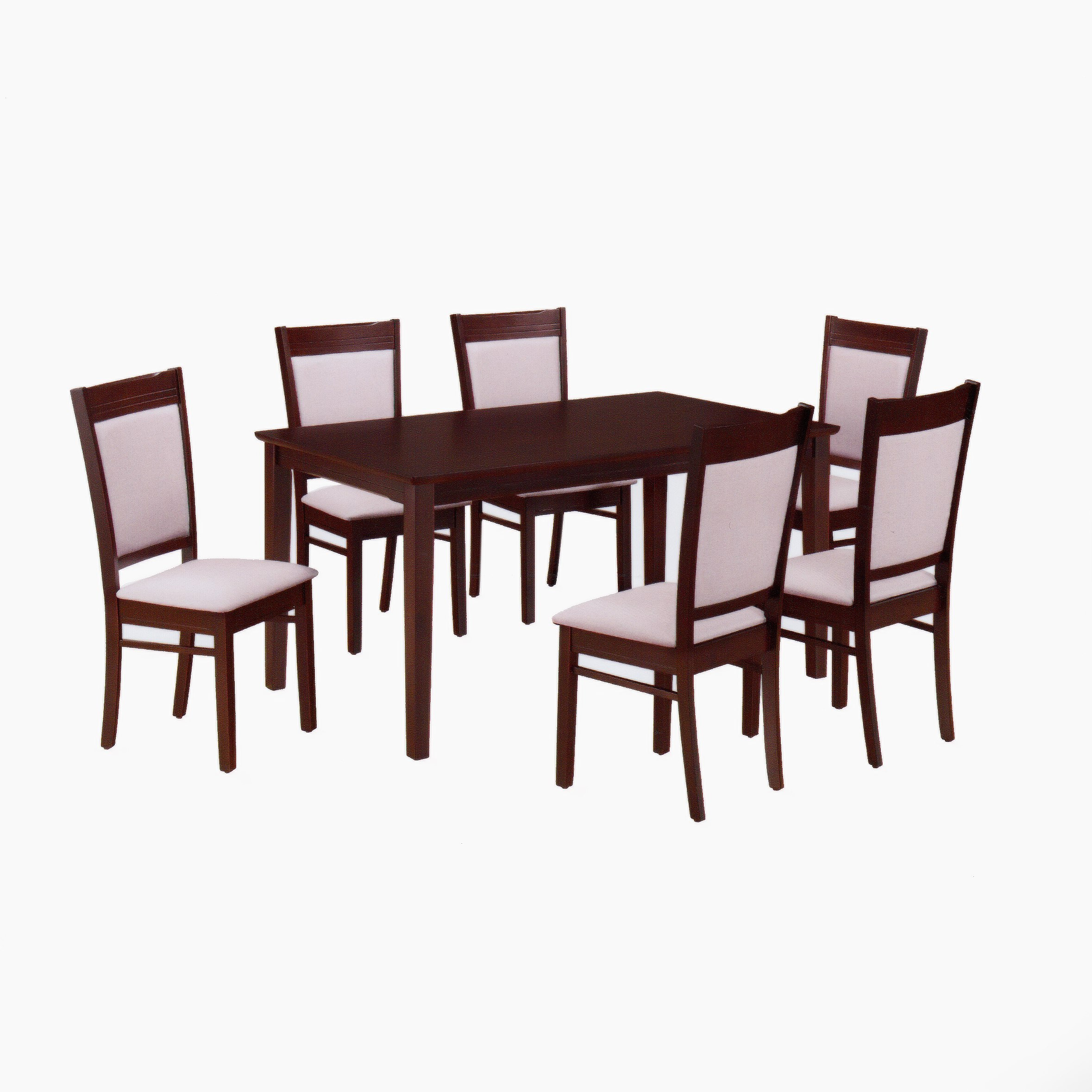 Lavon 6-Seater Dining Set-hbxfurniture-diningtablesandsets-diningsets-sixseater-image-1