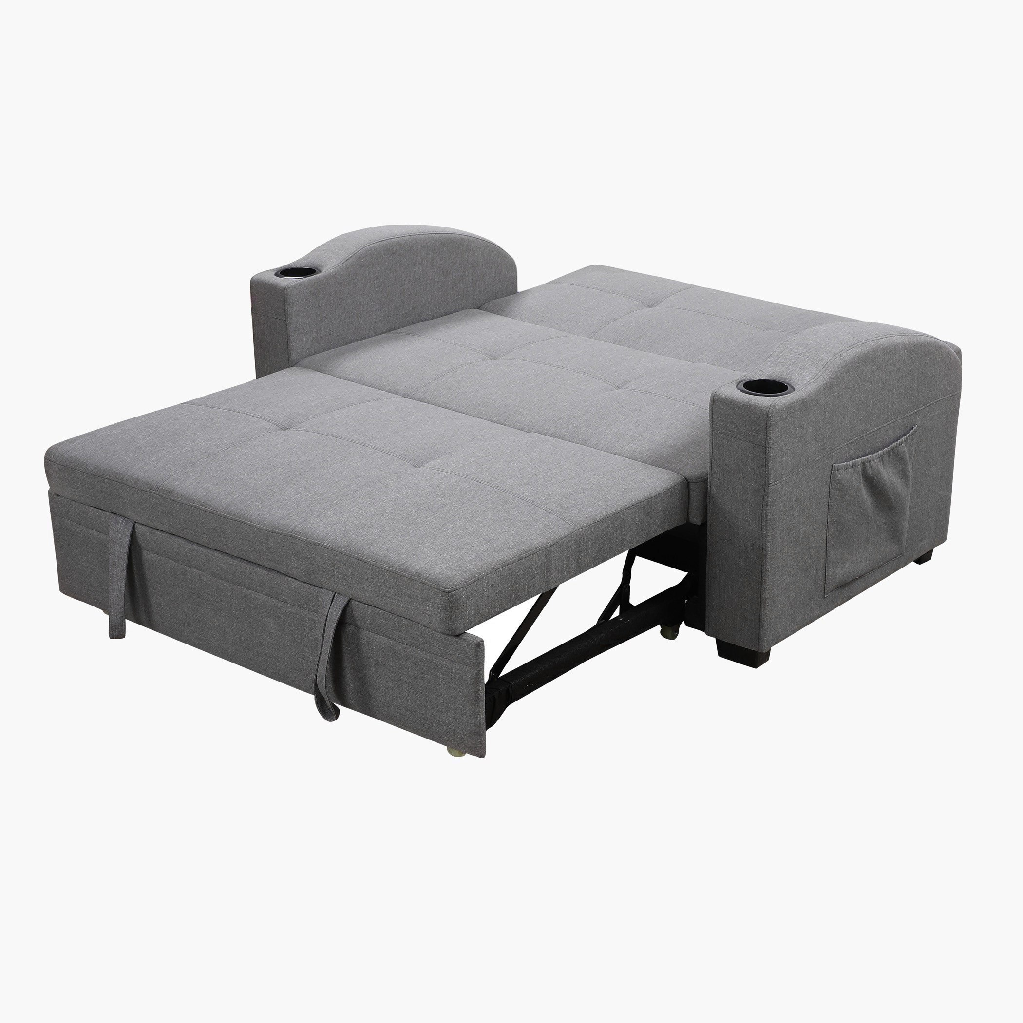 كنبة سرير قابلة للسحب مقعدين مع 2 حامل أكواب - مورجان-hbxlivingroom-sofasandarmchairs-sofas-image-7