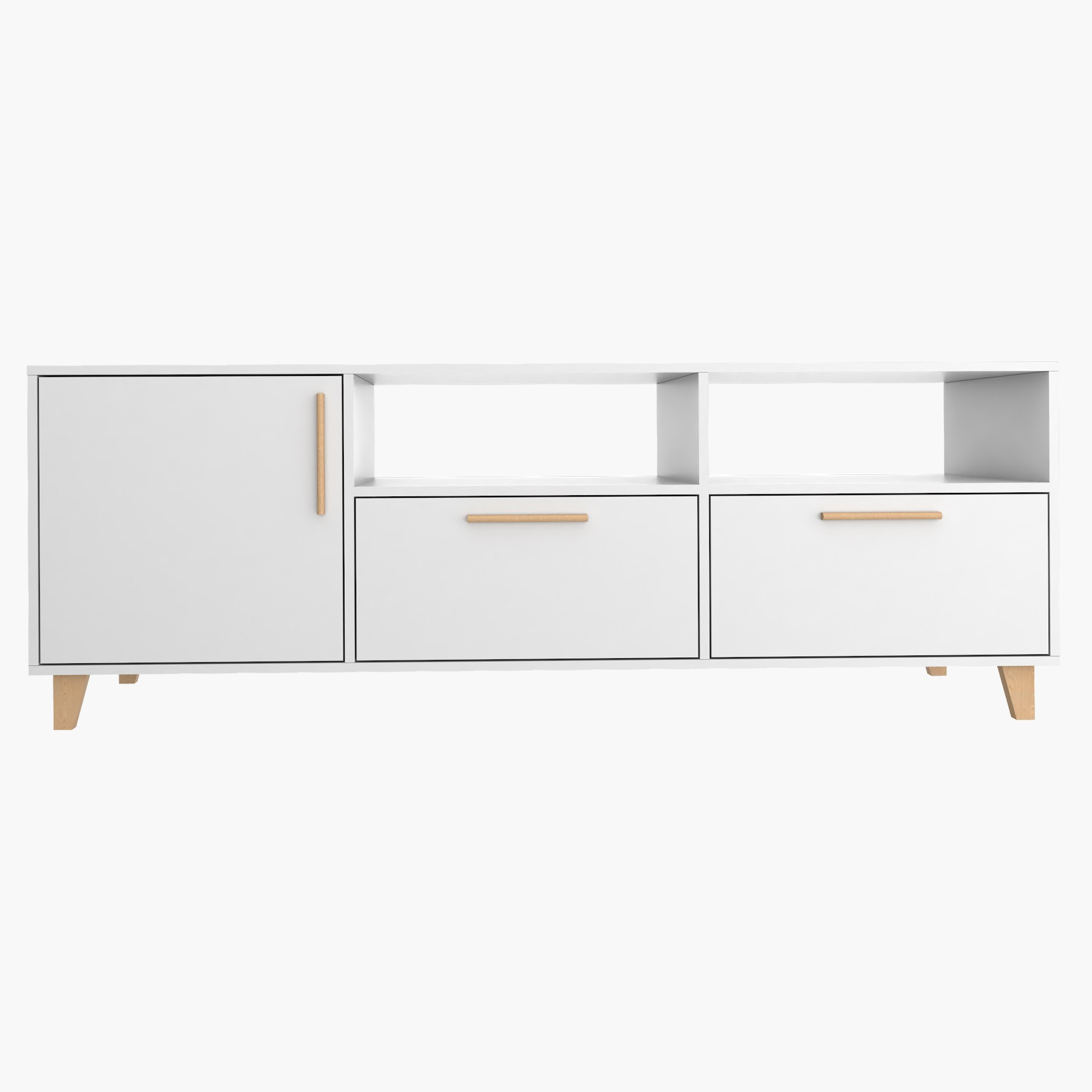 وحدة تلفاز منخفضة بدرج واحد لأجهزة تلفاز حتى 65 بوصة من سلفادور-hbxlivingroom-mediaunitsandstorage-tvunits-image-4