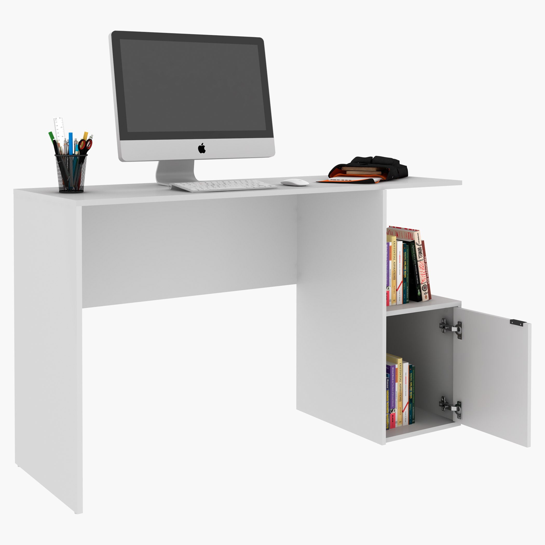 مكتب دراسة مع خزانة بباب من سلفادور-hbxfurniture-office-desks-image-6
