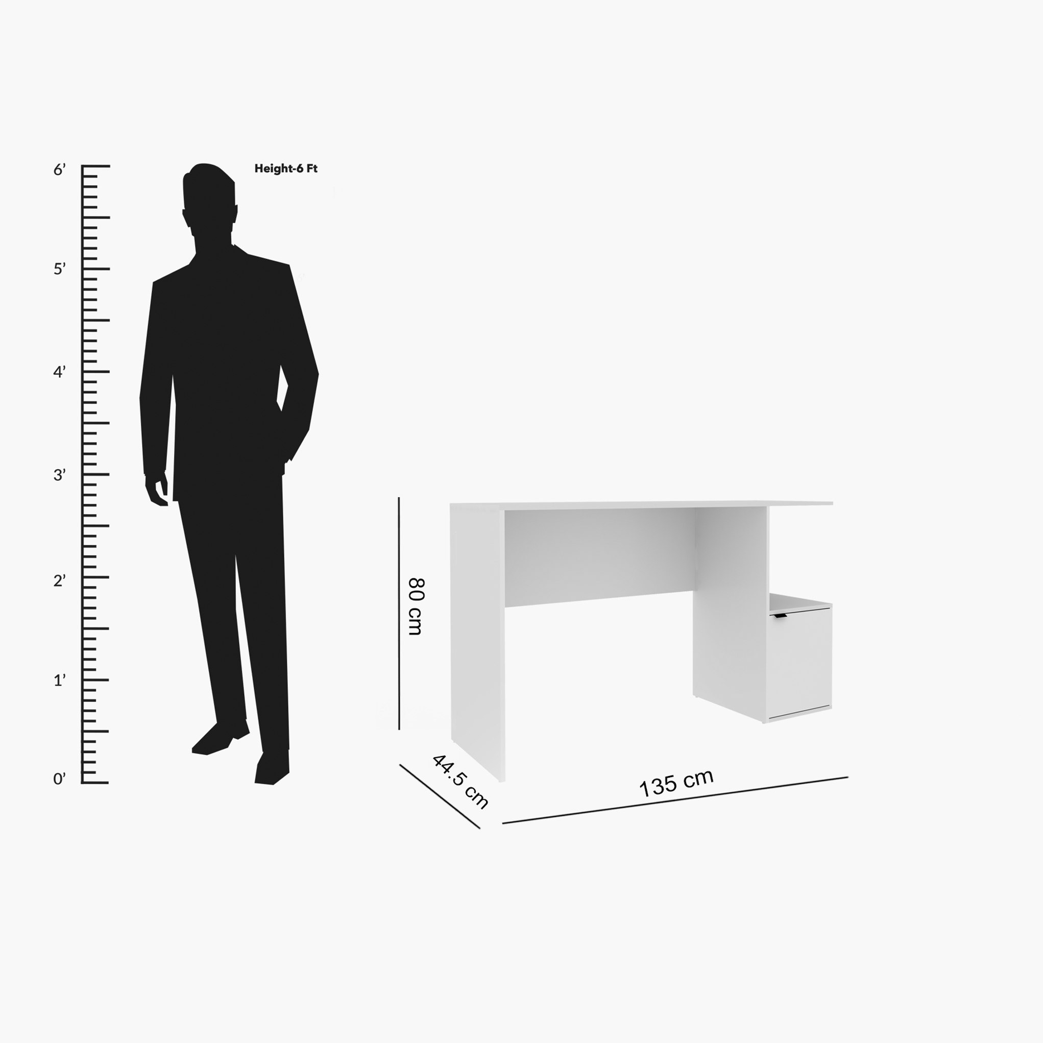 مكتب دراسة مع خزانة بباب من سلفادور-hbxfurniture-office-desks-image-7