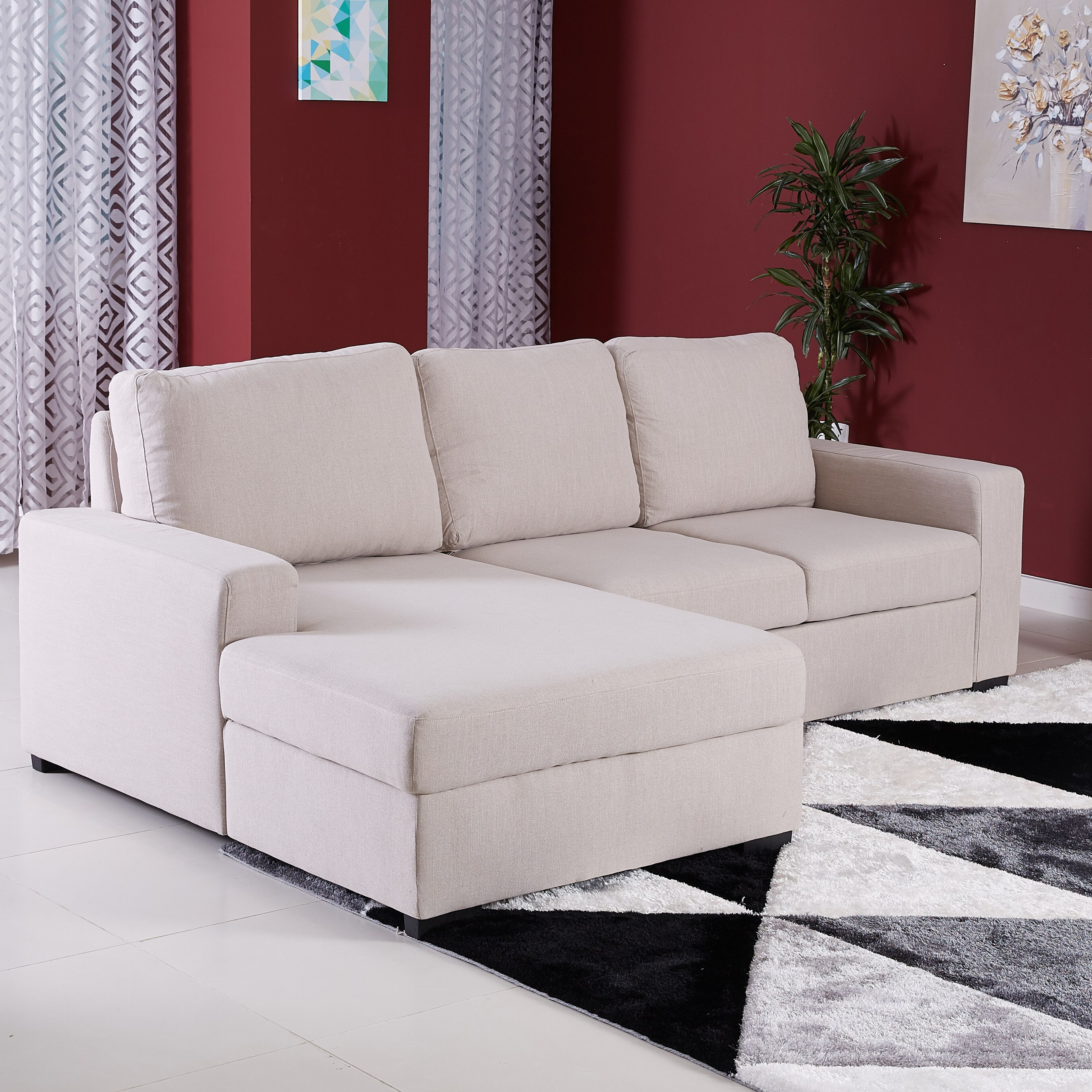 Churchill Left Corner Sofa with Pullout Bed-hbxlivingroom-sofasandarmchairs-sofas-image-1