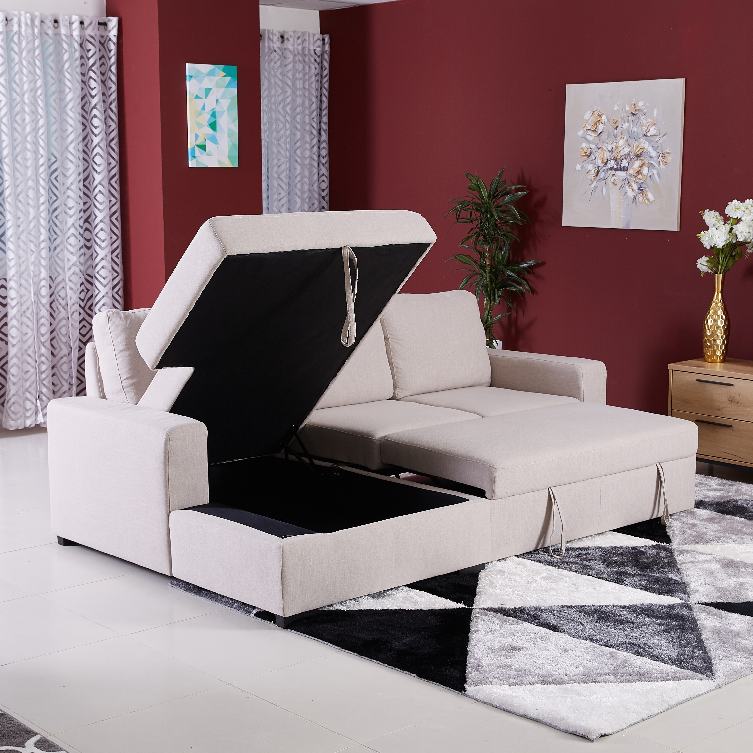 Churchill Left Corner Sofa with Pullout Bed-hbxlivingroom-sofasandarmchairs-sofas-image-4