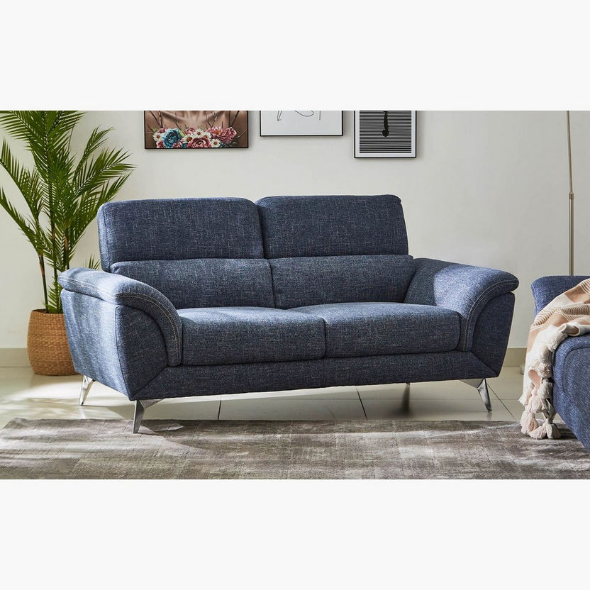 Wingzy 2-Seater Fabric Sofa-Sofas-image-1