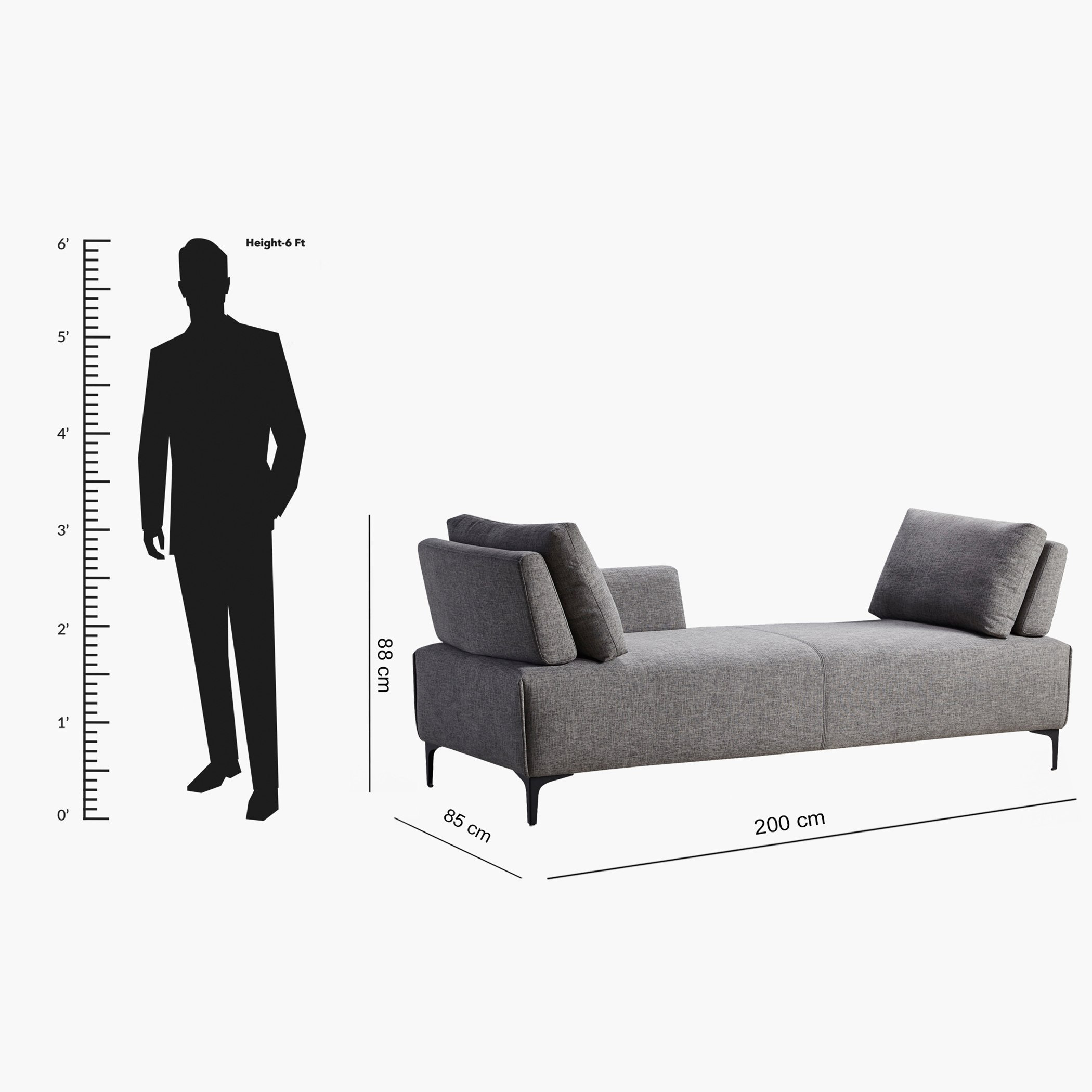 Commy 3-Seater Sofa Bed with Table-hbxlivingroom-sofasandarmchairs-sofas-image-5
