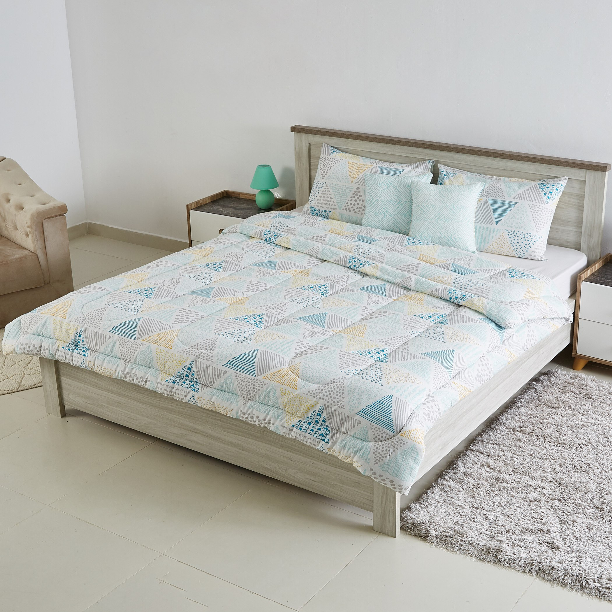 طقم لحاف سوبر كينج 5 قطع من هايدن- 240x240 سم-hbxhomeware-hbxdecorandfurnishings-image-1
