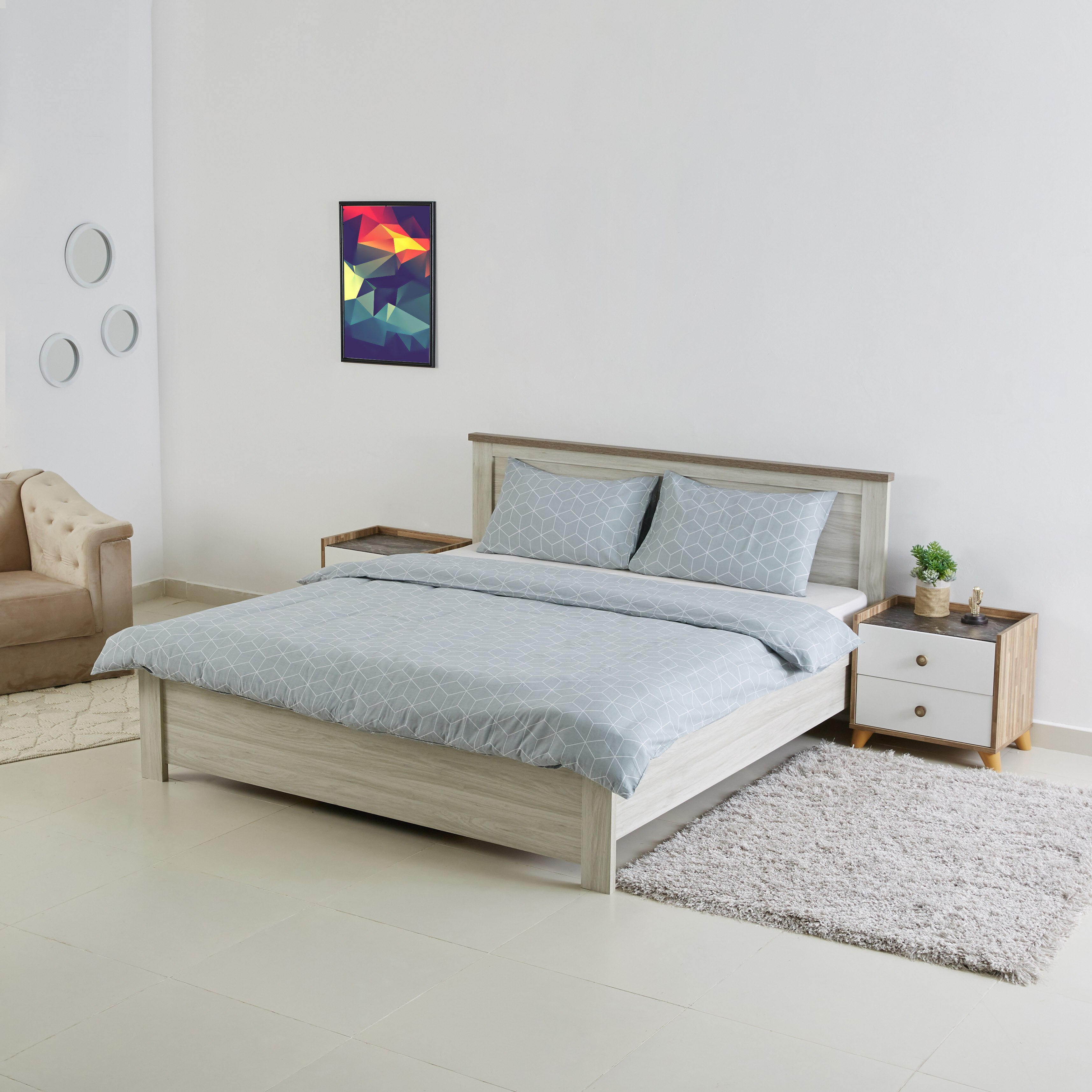 طقم لحاف كينج 3 قطع بطبعات من جيان - 220x220 سم-PROMO_HB_AE_B1G1_250925-image-4