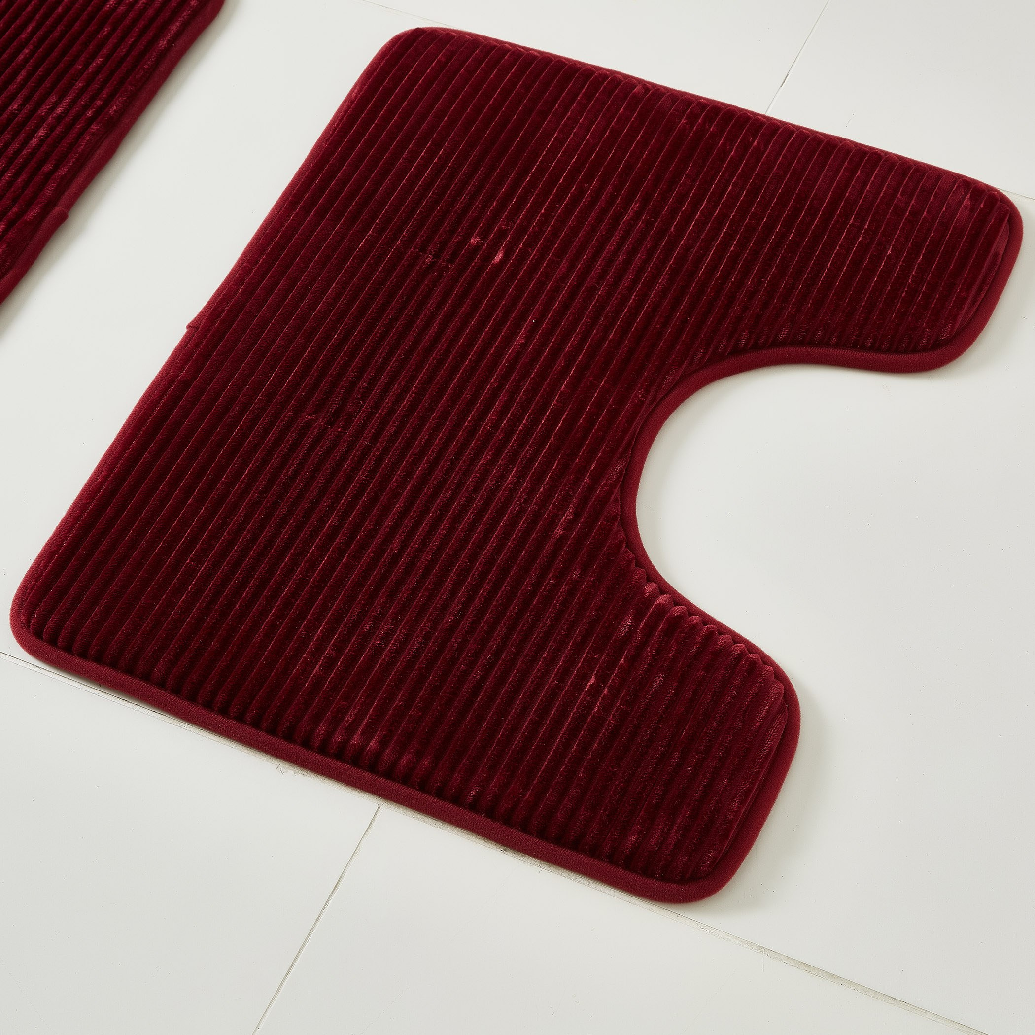 طقم سجادة حمام قطعتين من الإسفنج الحسّاس للضغط من لوكسوت-hbxbedroom-floorcoverings-bathmats-image-2