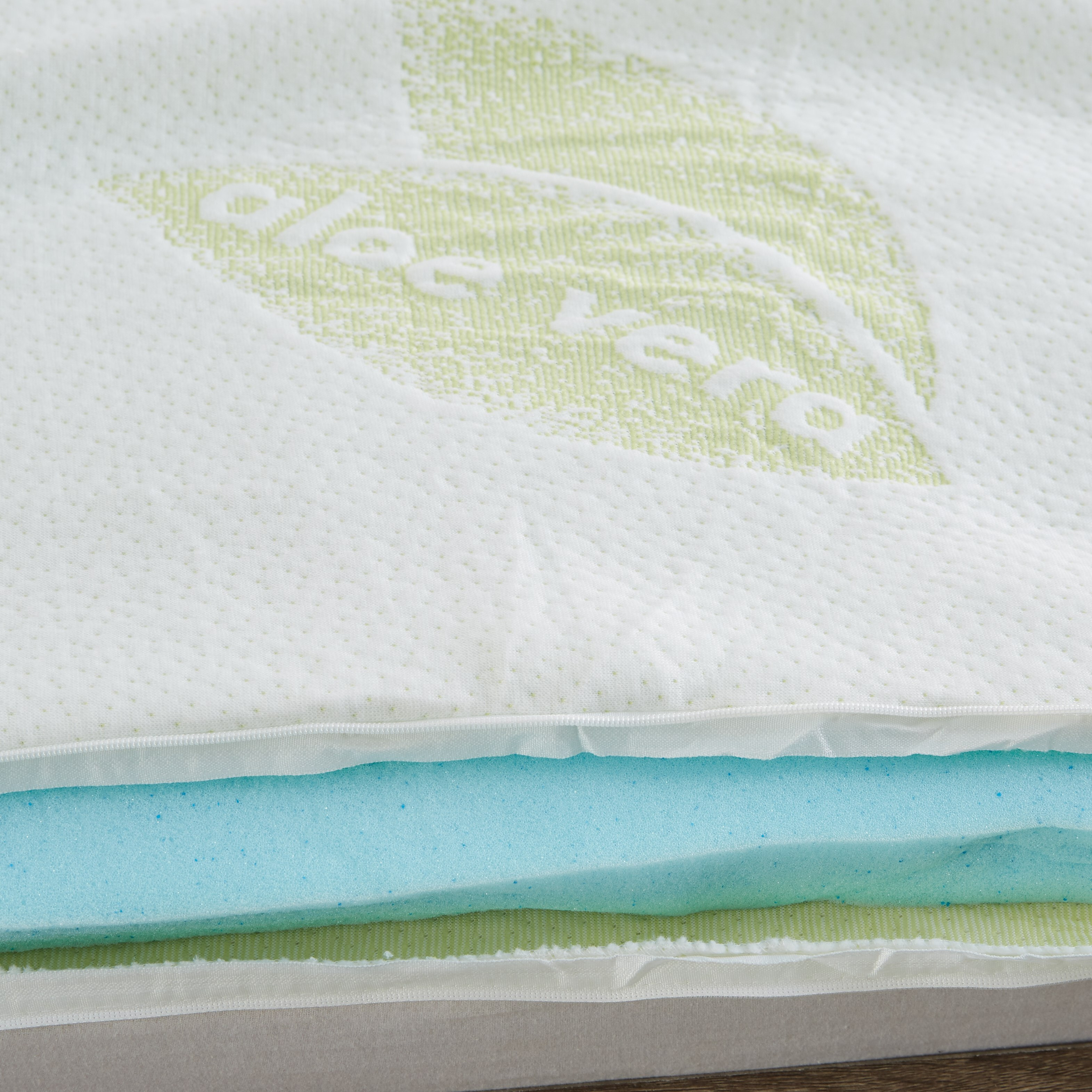 Aloe Vera Memory Foam Gel King Mattress Topper - 180x200 cm-hbxhomeware-hbxdecorandfurnishings-image-3