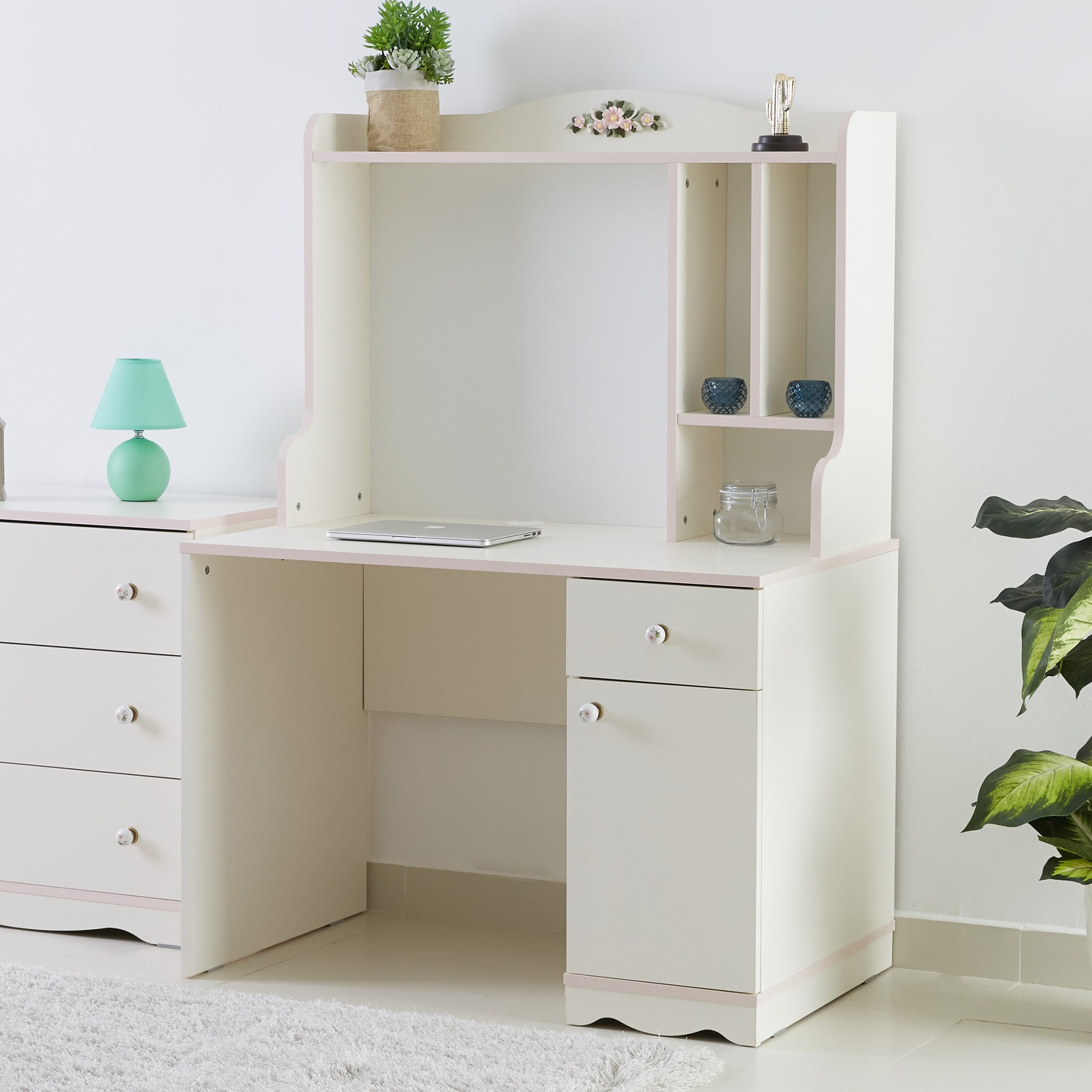 مكتب دراسة بخزانة من كاميليا-hbxfurniture-office-desks-image-2