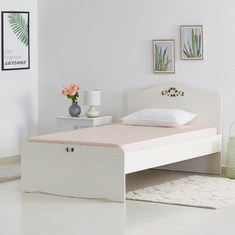 سرير مزدوج من كاميليا - 120x200 سم
