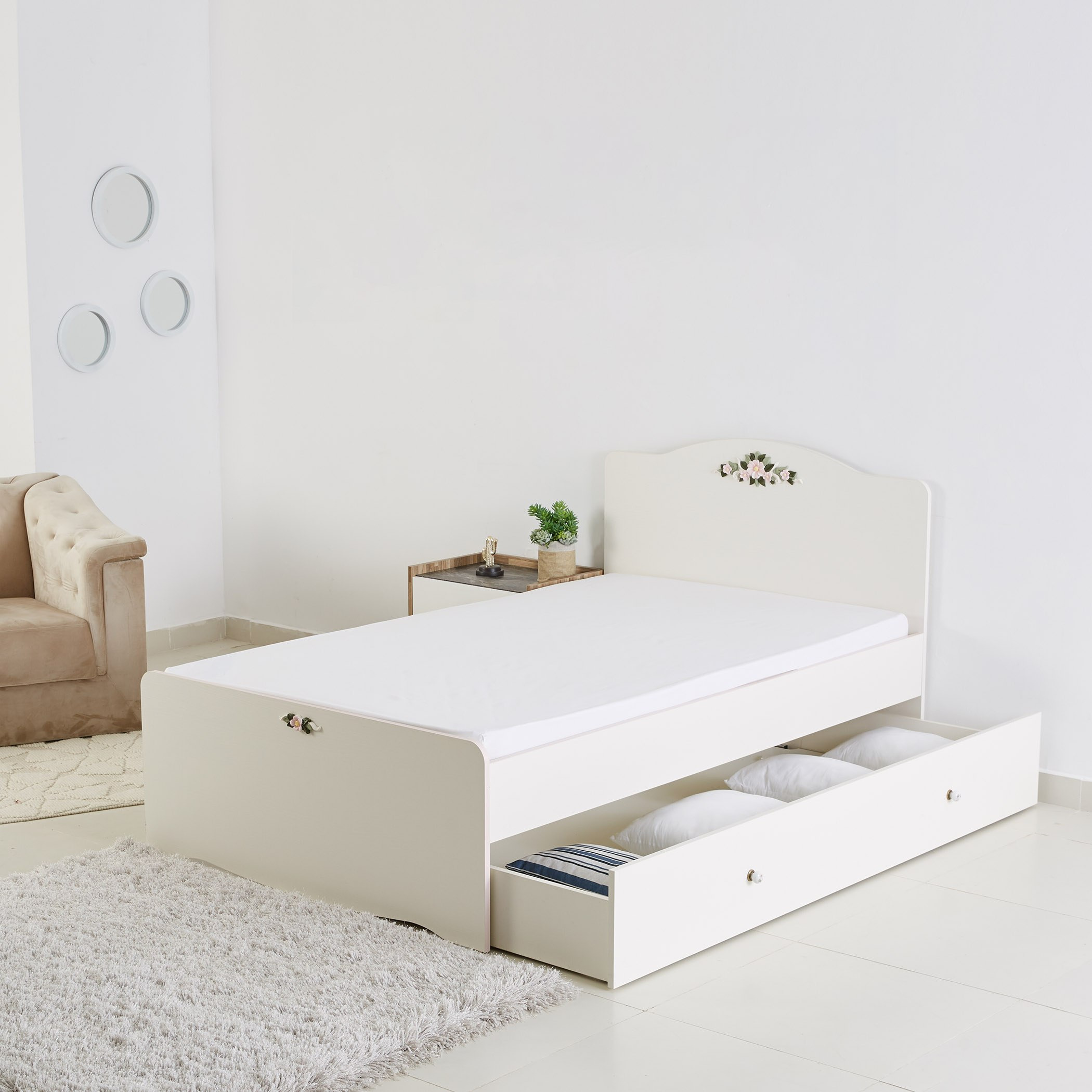 Camellia Single Pullout Attachment - 90x190 cm-hbxfurniture-bedsandbedsets-beds-image-7