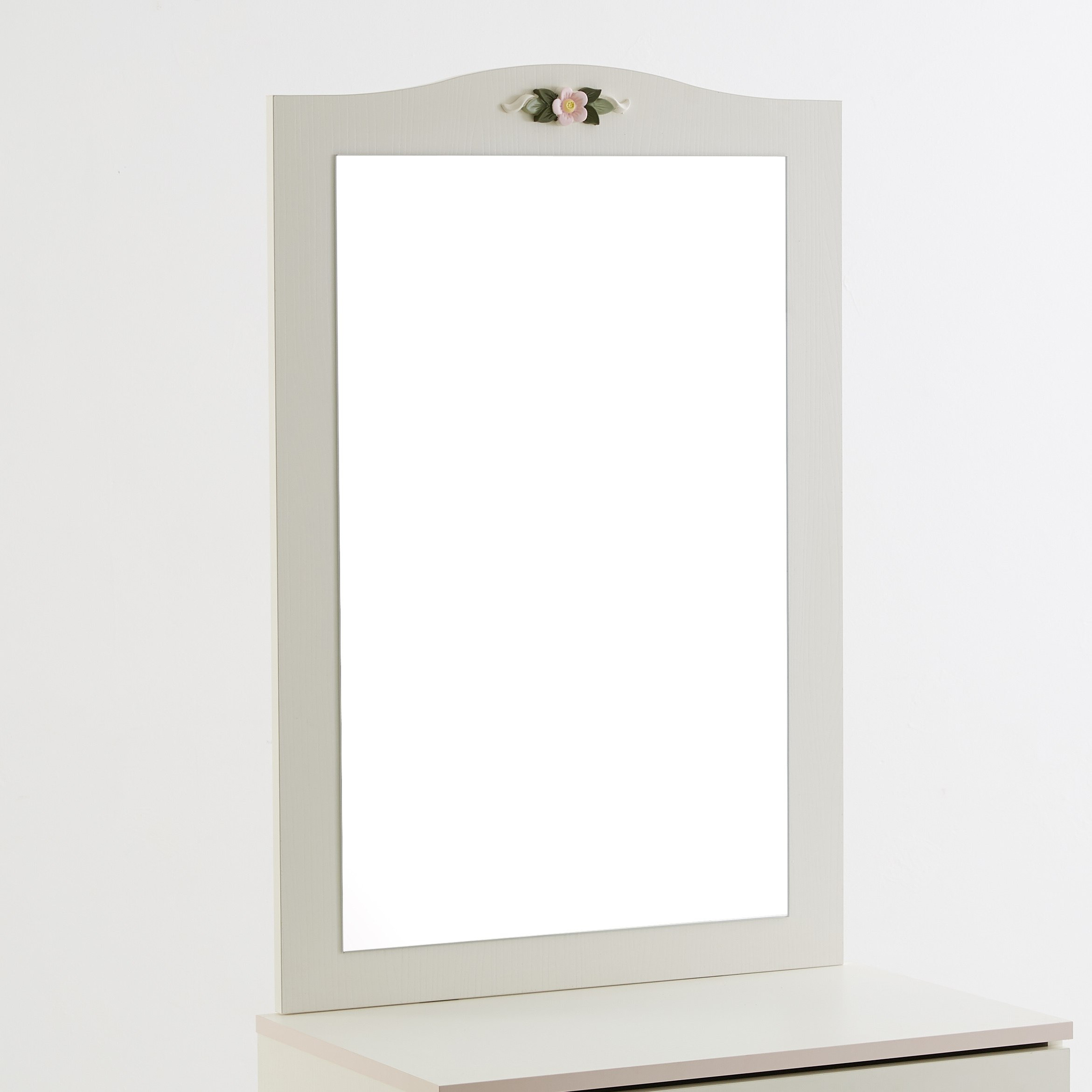 مرآة بتفاصيل أزهار بدون طاولة تزيين من كاميليا-hbxfurniture-kidsroom-kidsdressersandmirrors-image-6