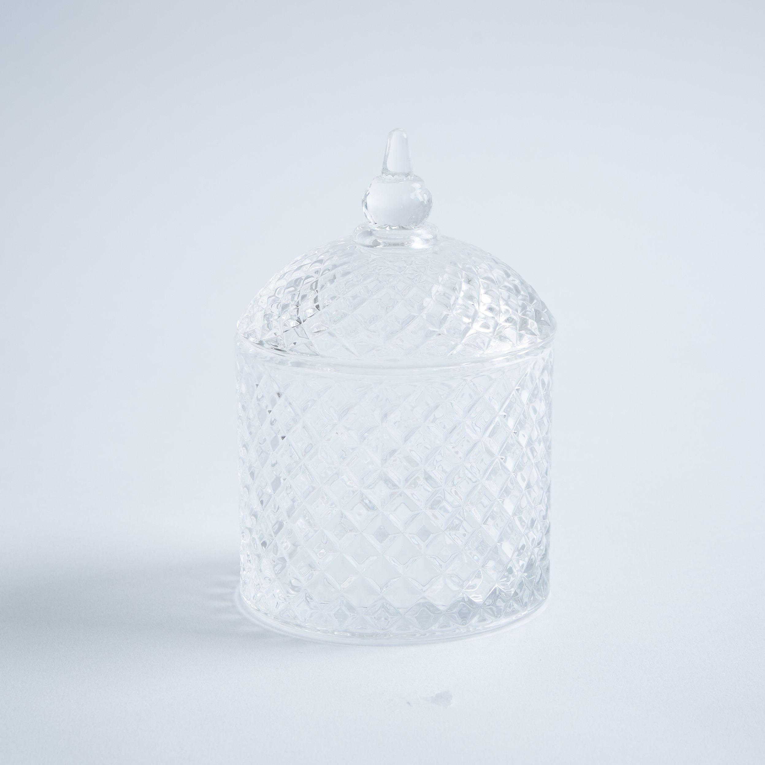 Crystal Cut Candy Jar with Lid-hbxdecorandfurnishings-tabletop-serveware-image-5