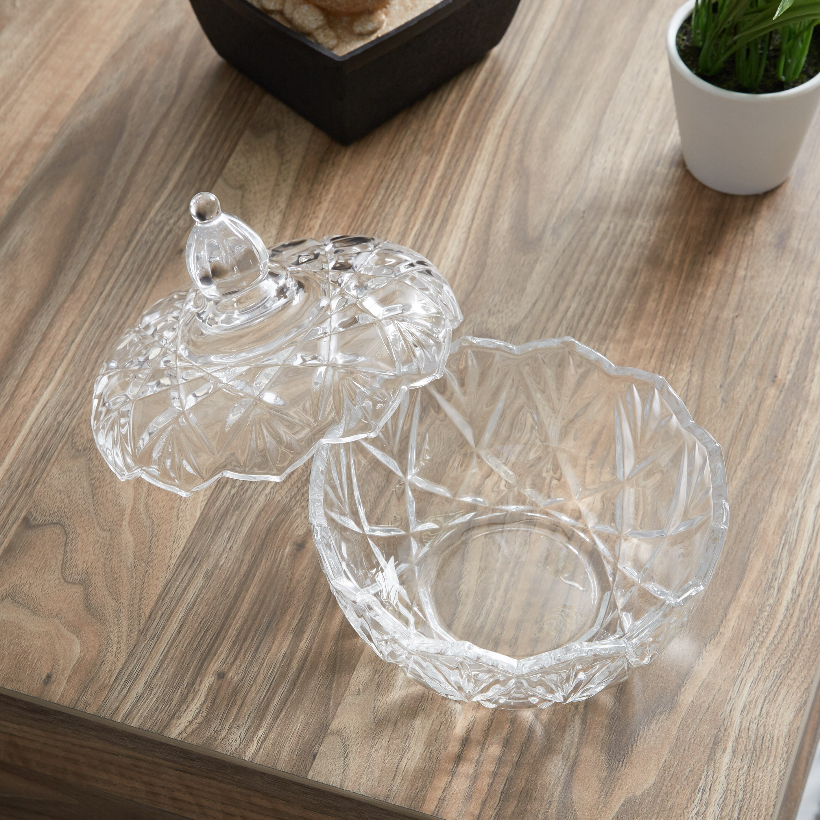 وعاء تقديم كريستال مع غطاء-hbxdecorandfurnishings-tabletop-serveware-image-2